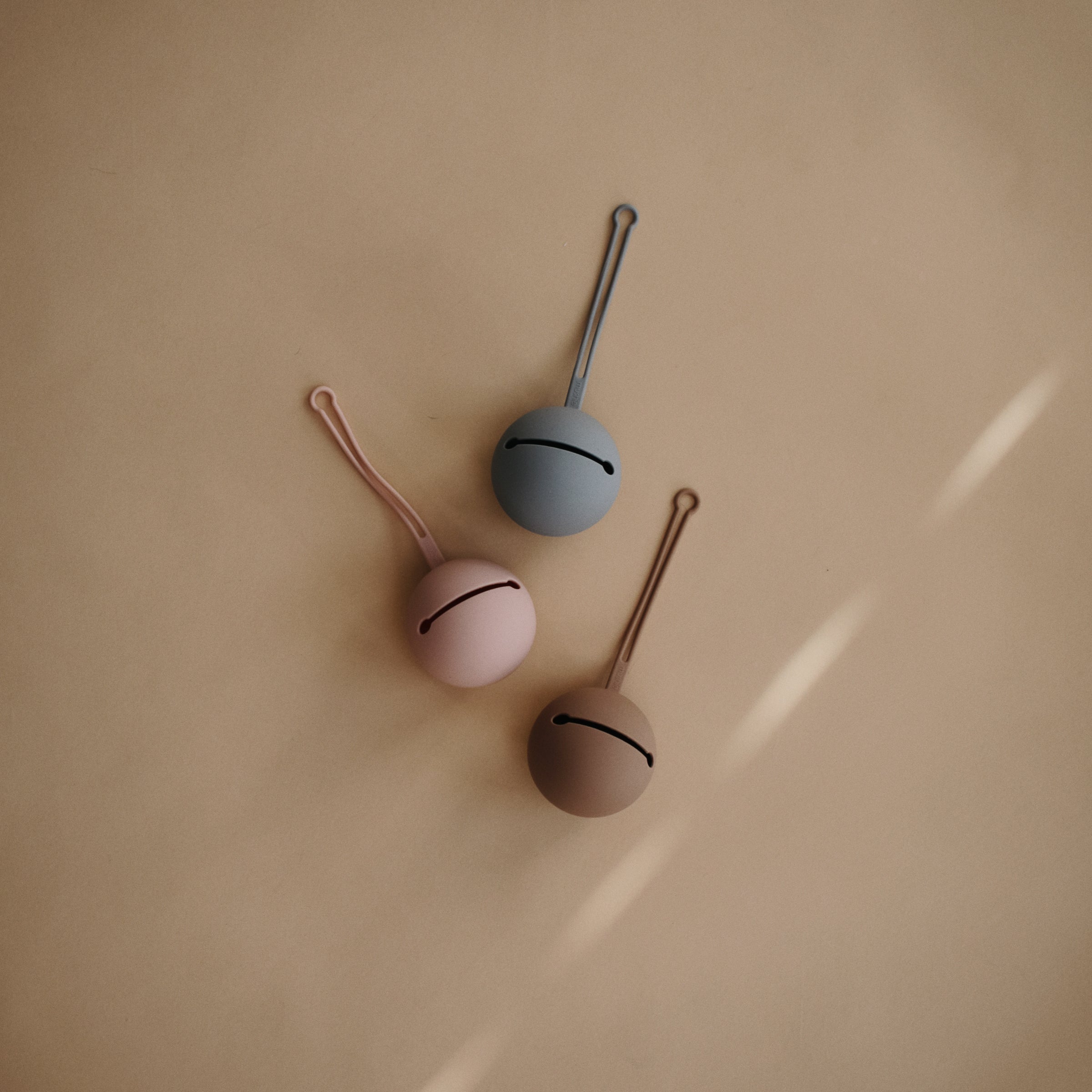 Silicone Pacifier Case - Tenth & Pine - pacifier case - Natural