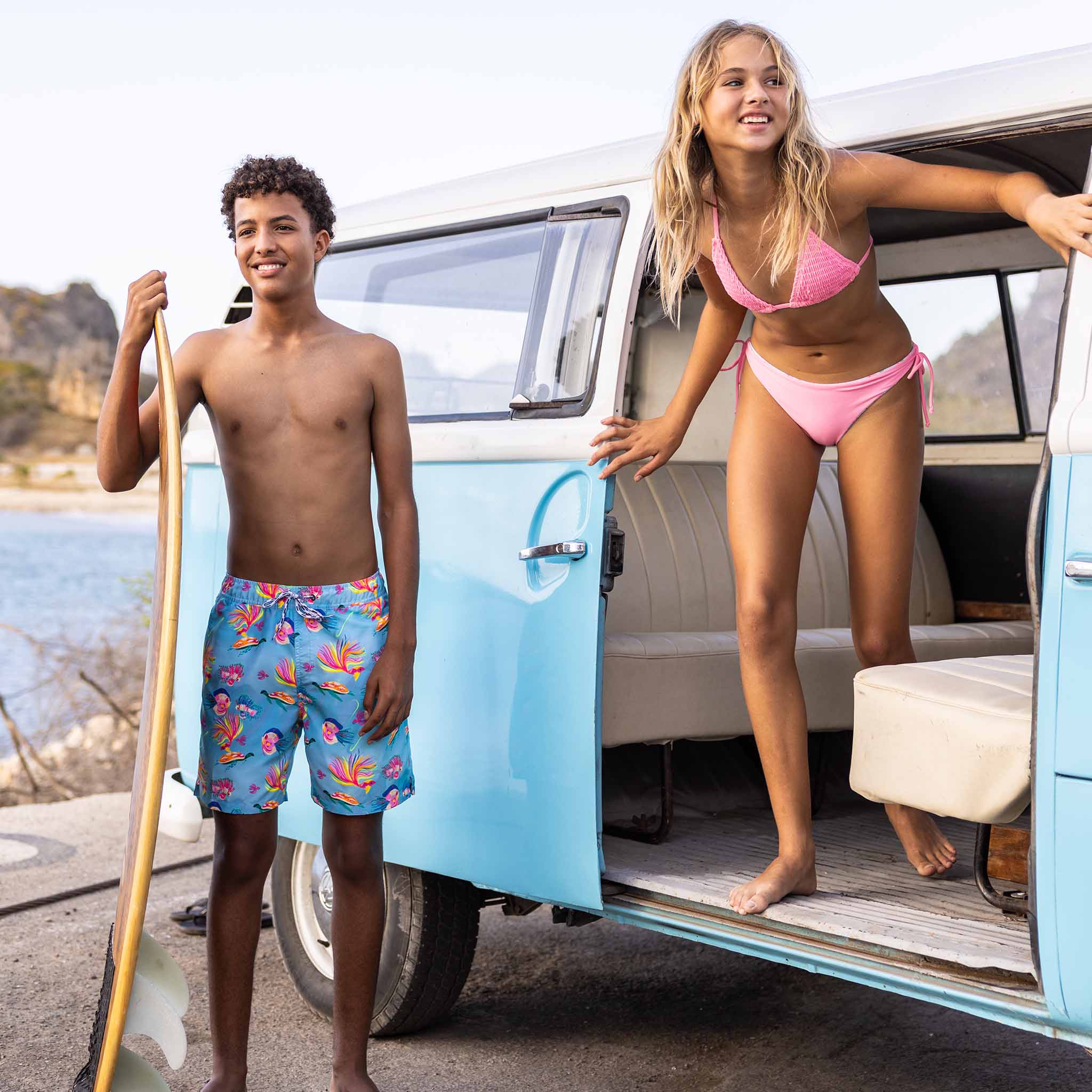 Kaleido Fish Sustainable Swim Short