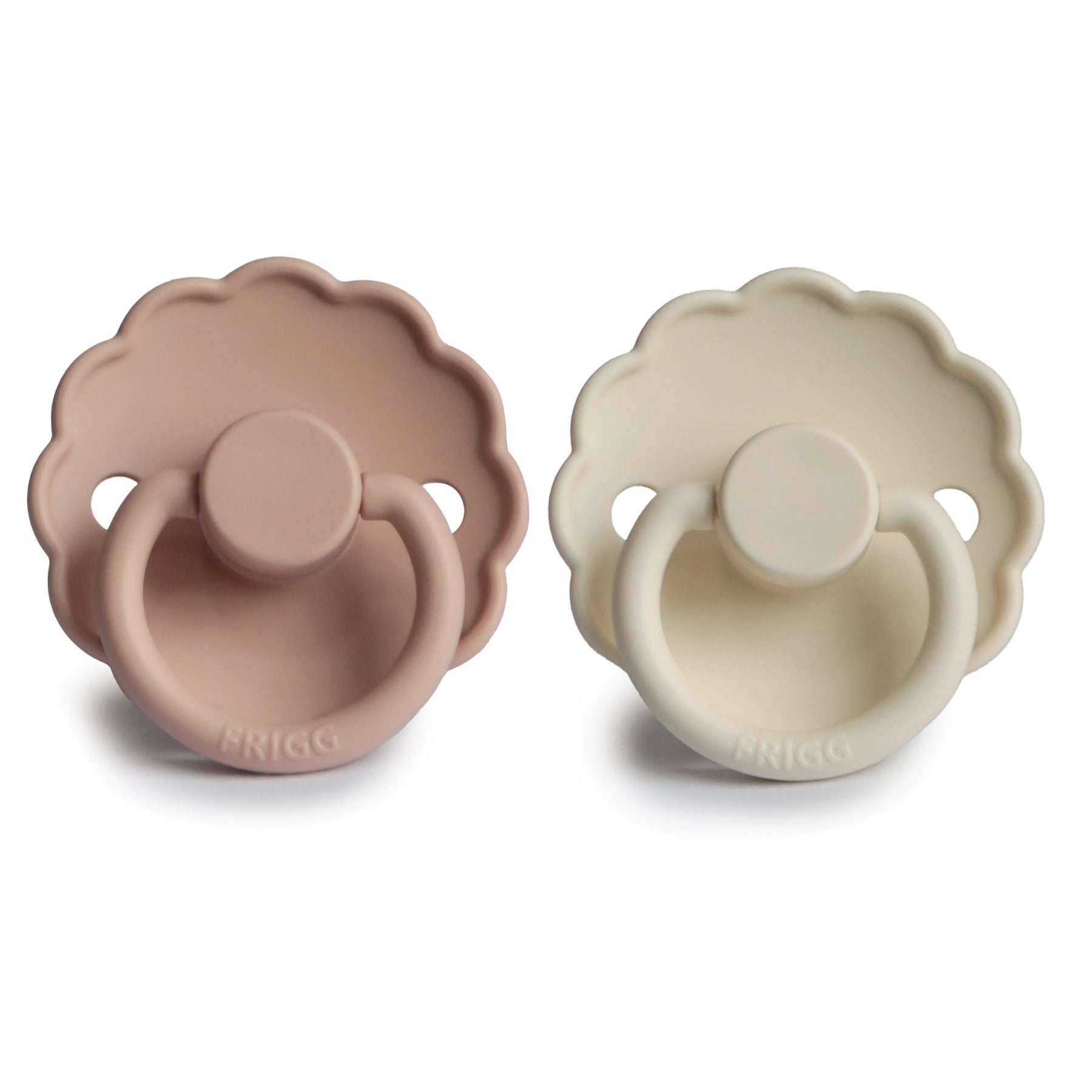 FRIGG Daisy Silicone Pacifier 2 - Pack - Tenth & Pine - FRIGG PACIFIERS - 6 - 18 months - Cream/Lupine