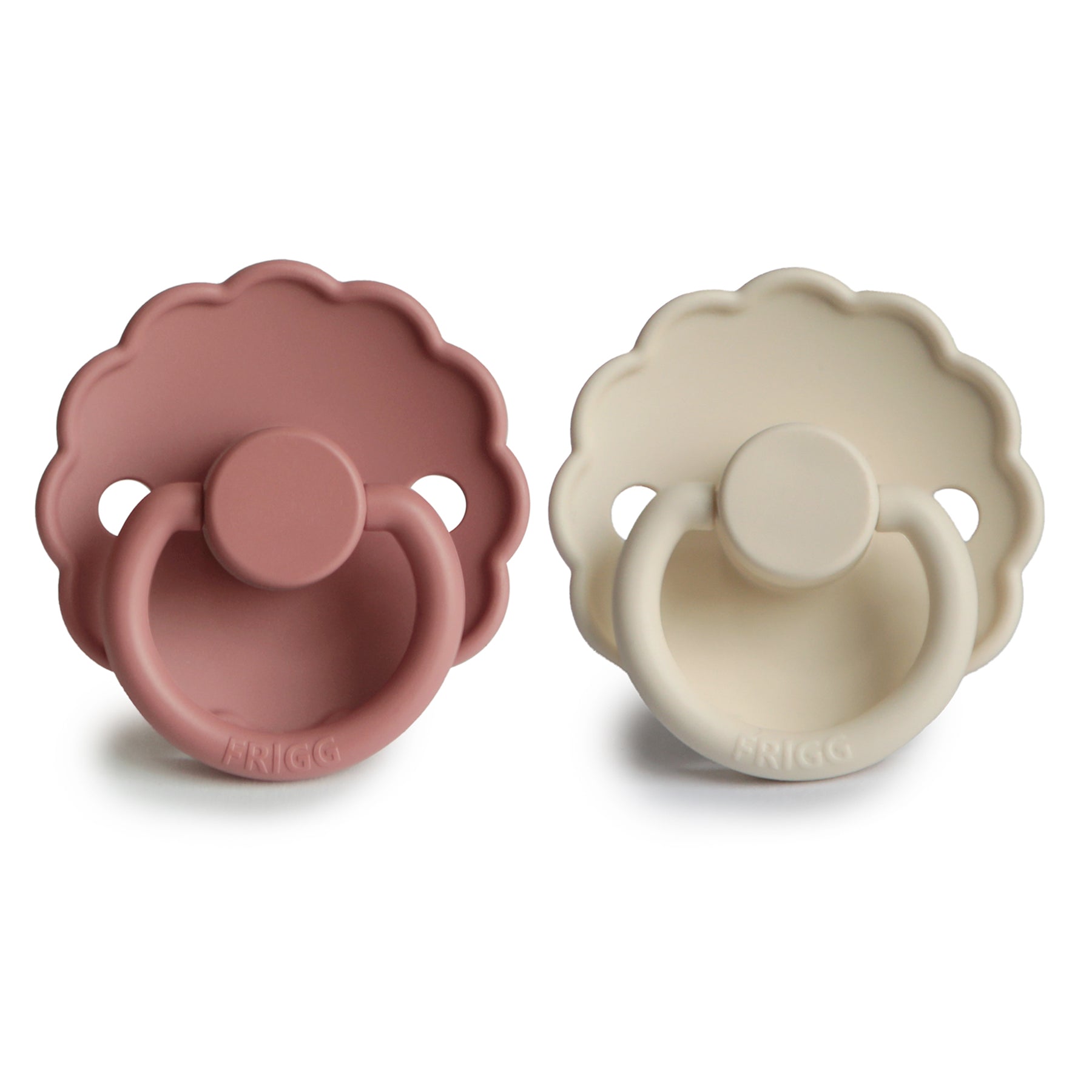 FRIGG Daisy Silicone Pacifier 2 - Pack - Tenth & Pine - FRIGG PACIFIERS - 6 - 18 months - Cream/Lupine