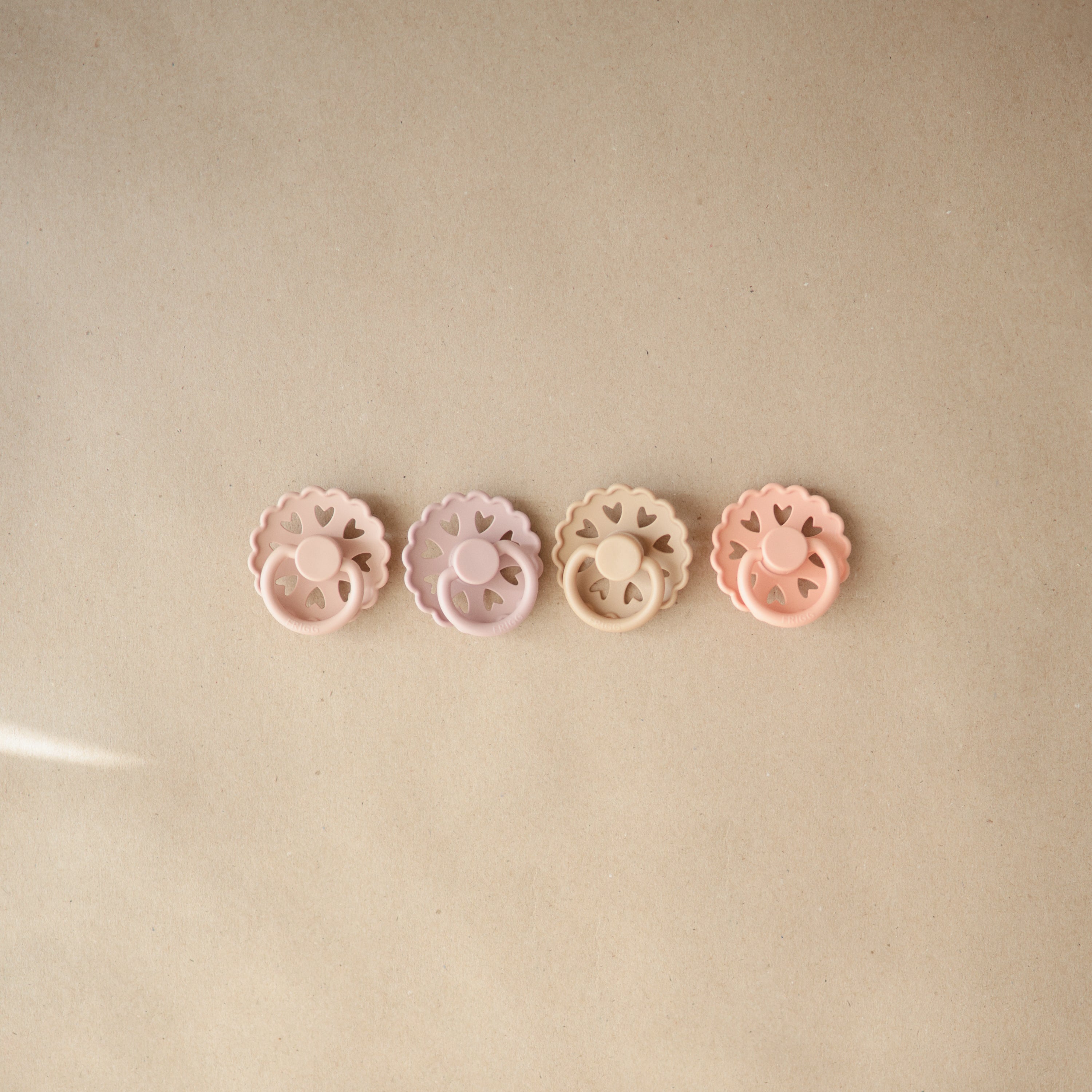 FRIGG Andersen Fairytale Silicone Pacifier 2 - Pack - Tenth & Pine - FRIGG PACIFIERS - 6 - 18 months - Stone Blue/Willow Gray