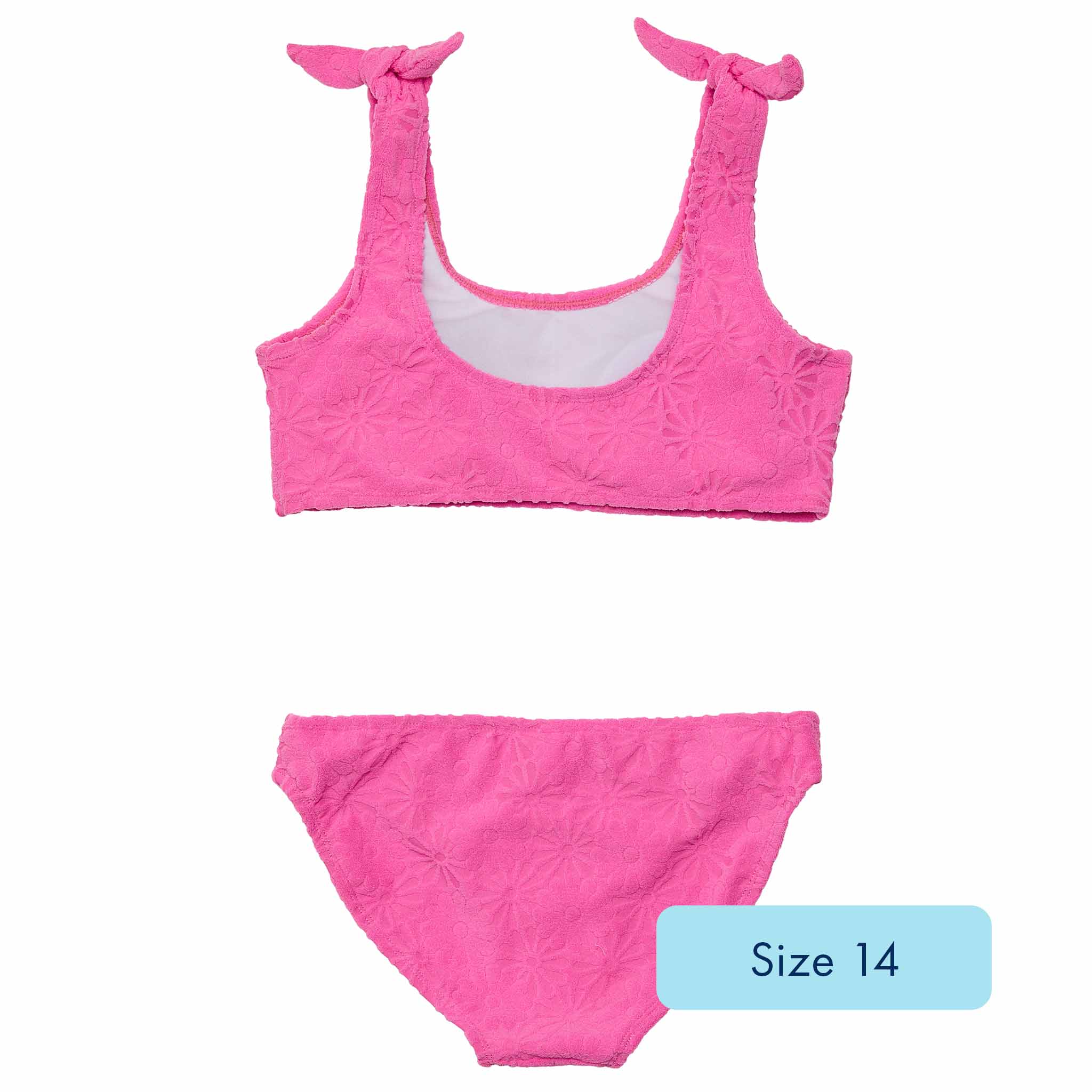 Bubblegum Bloom Crop Bikini