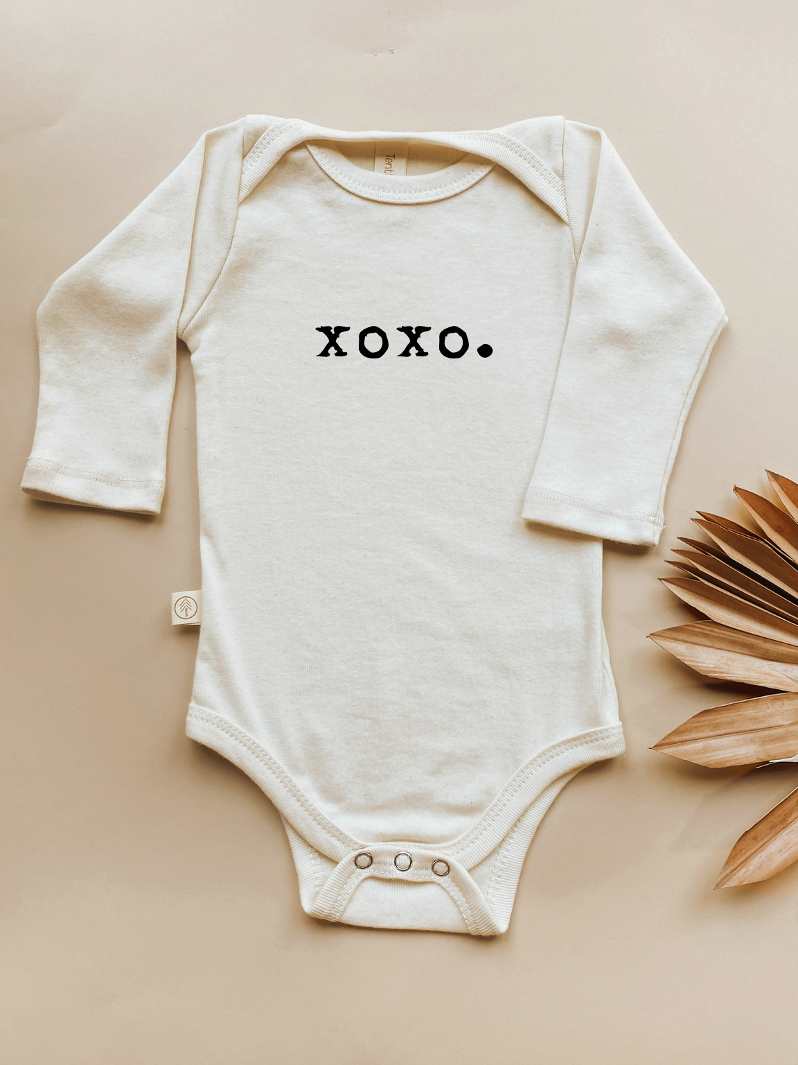Xoxo. Organic Baby Bodysuit Long Sleeve