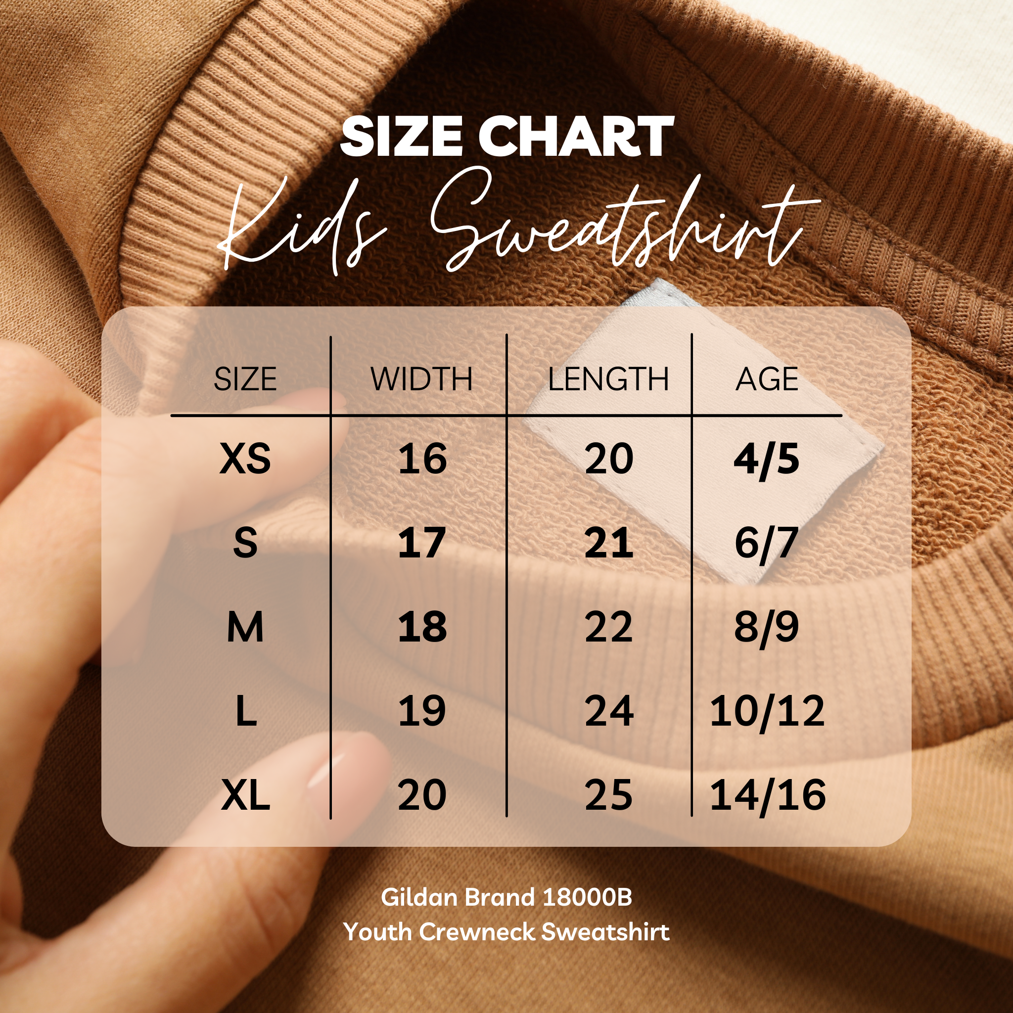 Cookie Baking Crew | Kids Crewneck Sweatshirt