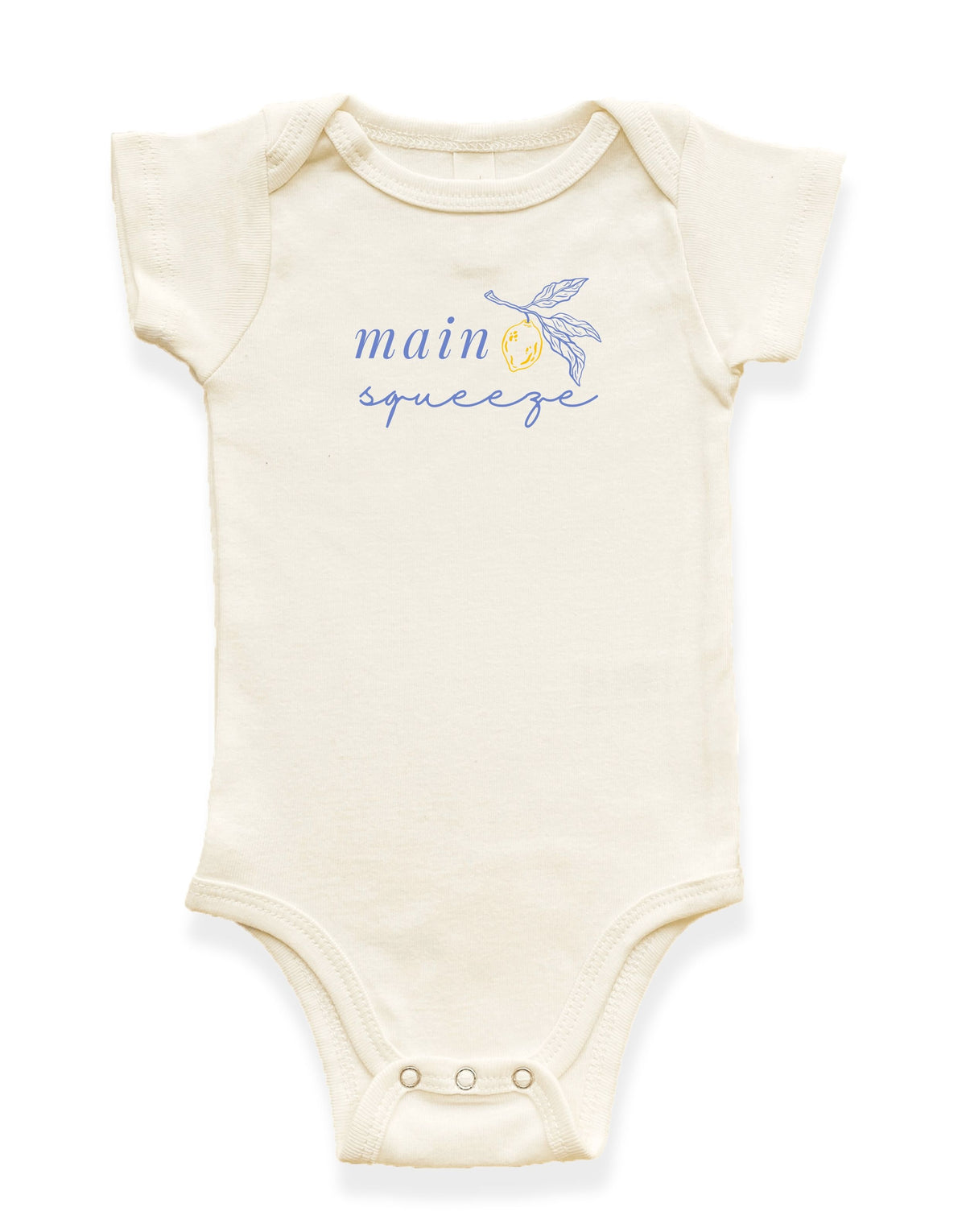 Main Squeeze Organic Cotton Baby Bodysuit