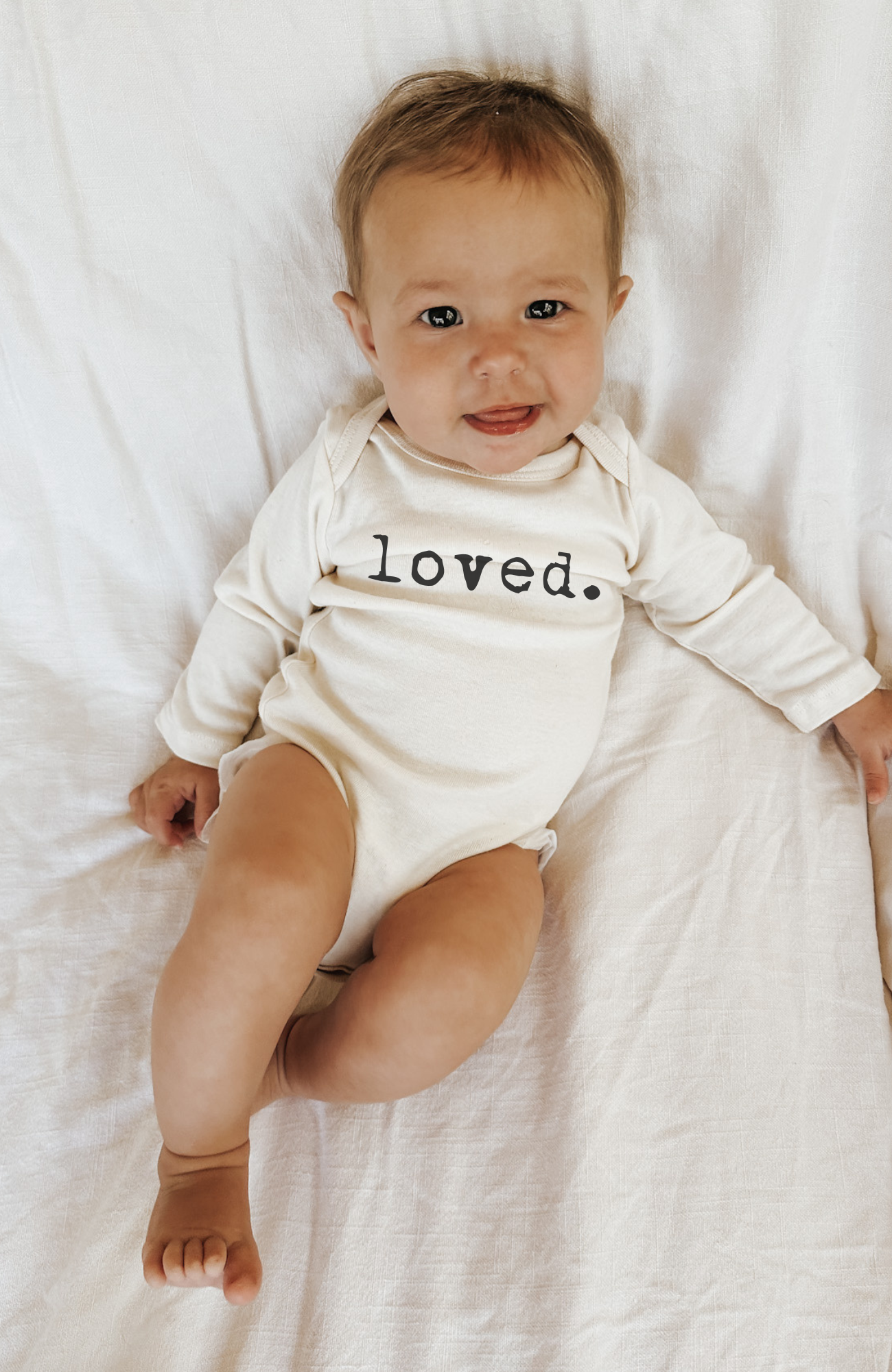 Loved. Organic Baby Bodysuit Long Sleeve