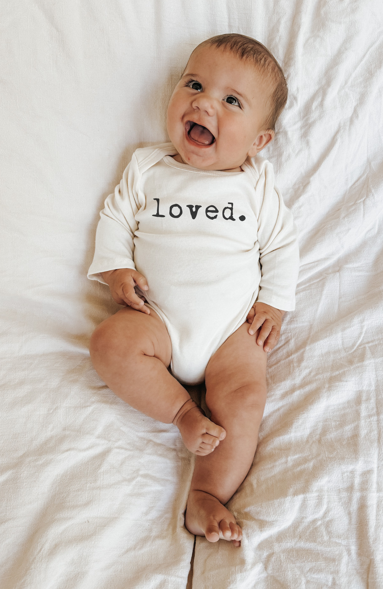 Loved. Organic Baby Bodysuit Long Sleeve