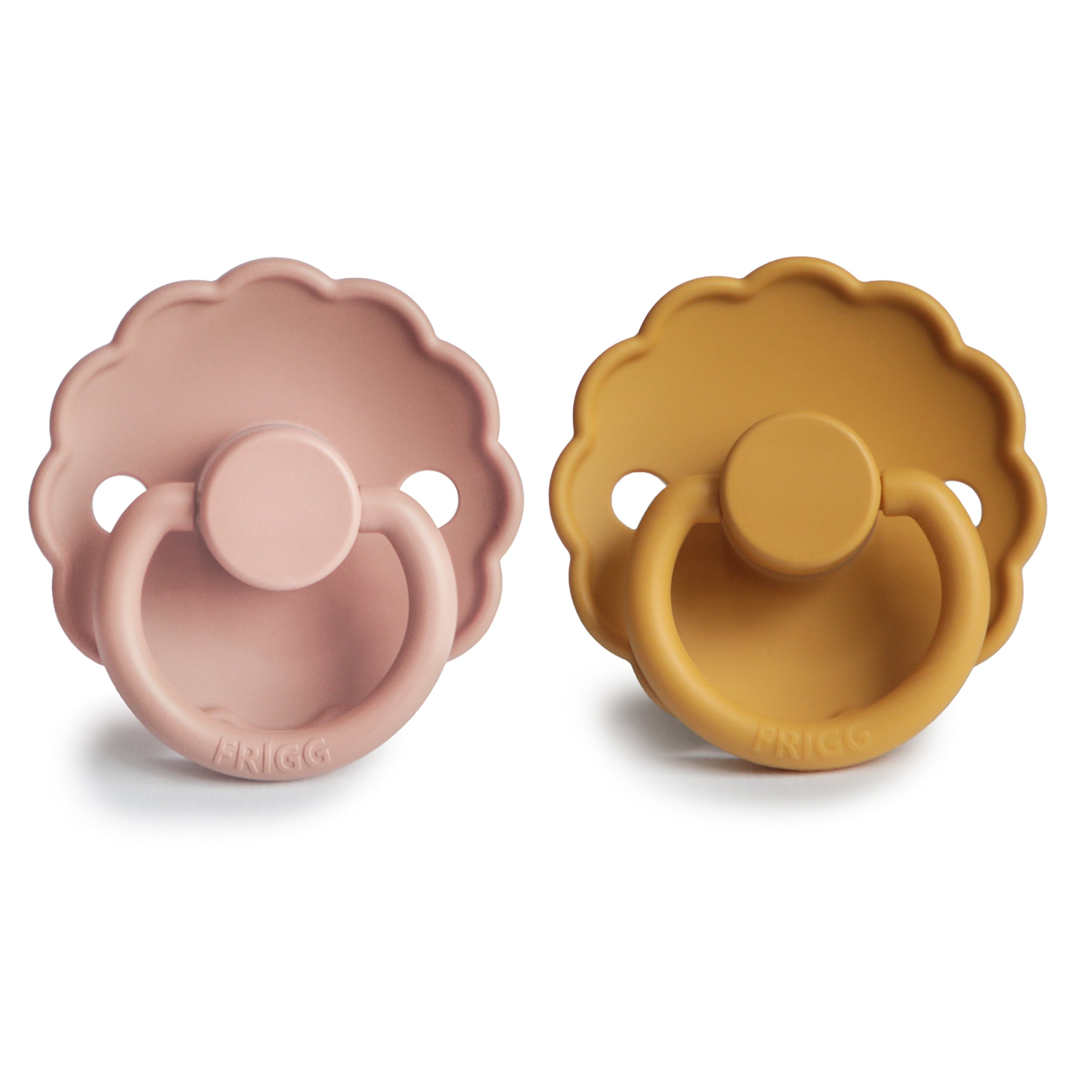 FRIGG Daisy Silicone Pacifier 2 - Pack - Tenth & Pine - FRIGG PACIFIERS - 6 - 18 months - Cream/Lupine