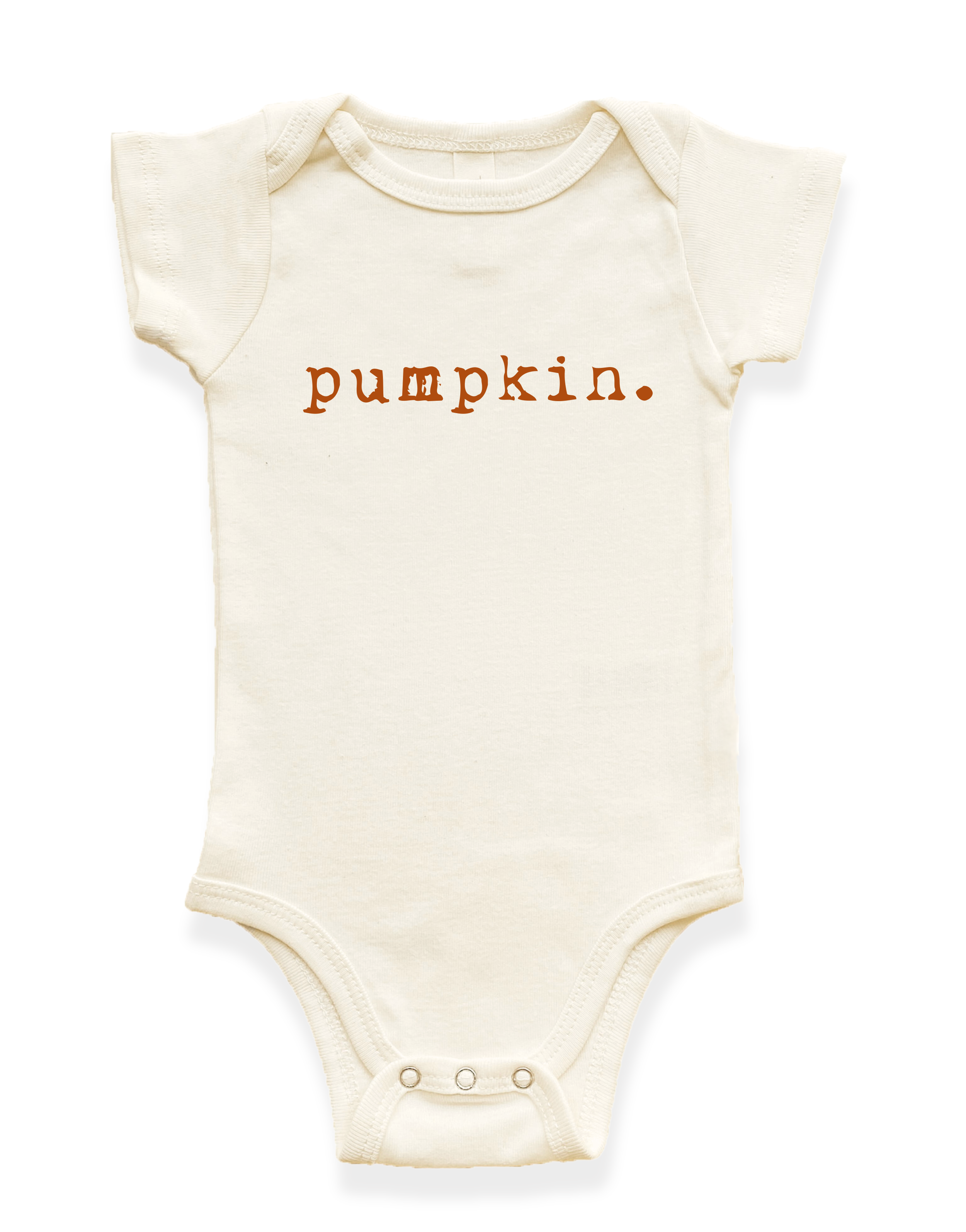 Pumpkin Organic Baby Bodysuit