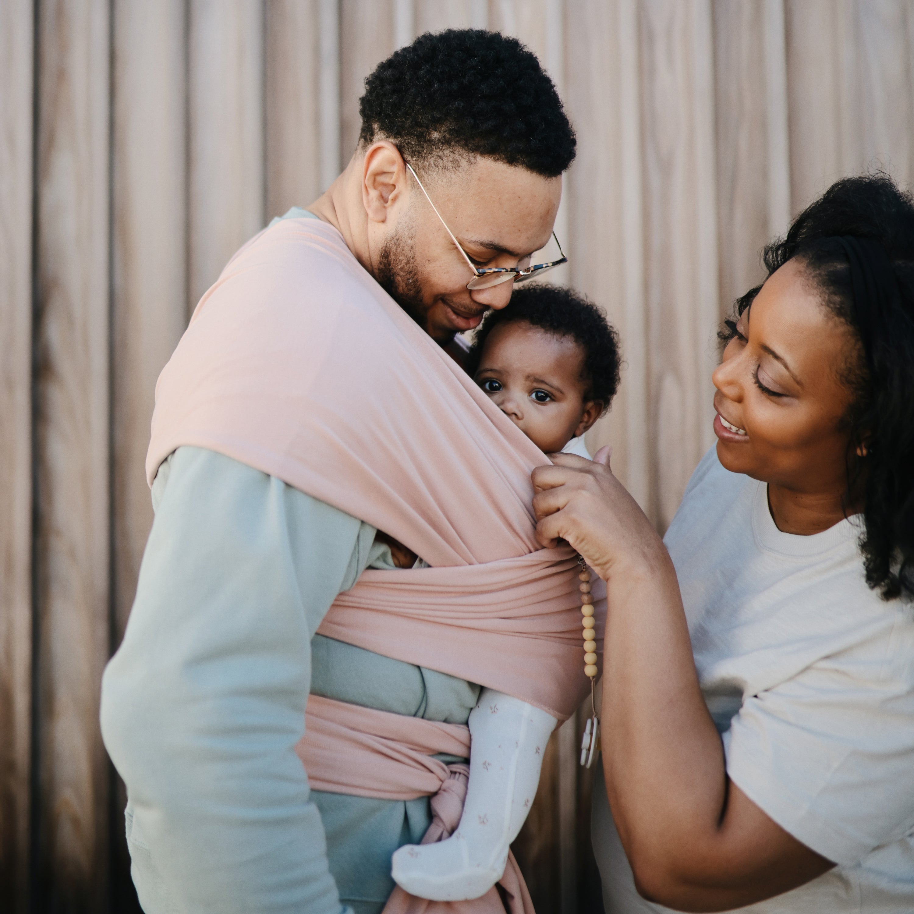 Silicone Pacifier Clip | Eva - Tenth & Pine - Pacifier Clip - Black