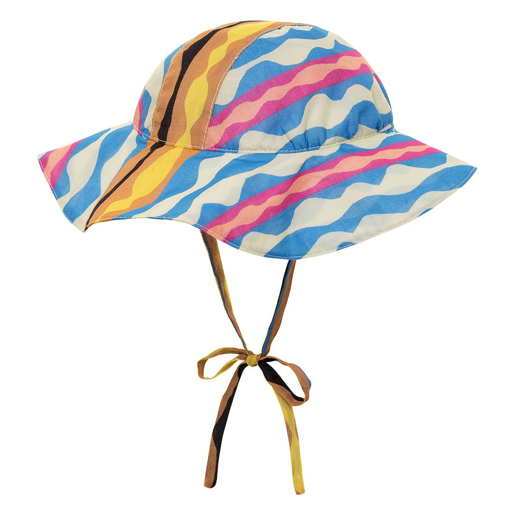 Abstract Mini Floppy Hat - Tenth & Pine - Mini Hats - 0M - 12M - Abstract - Montce