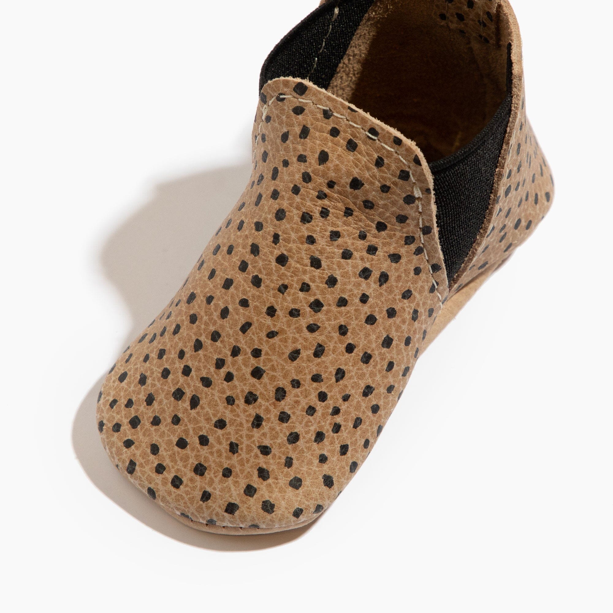 Almond Speckles Chelsea Boot Baby Shoe - Tenth & Pine - Chelsea Boot - Soft Sole - 1