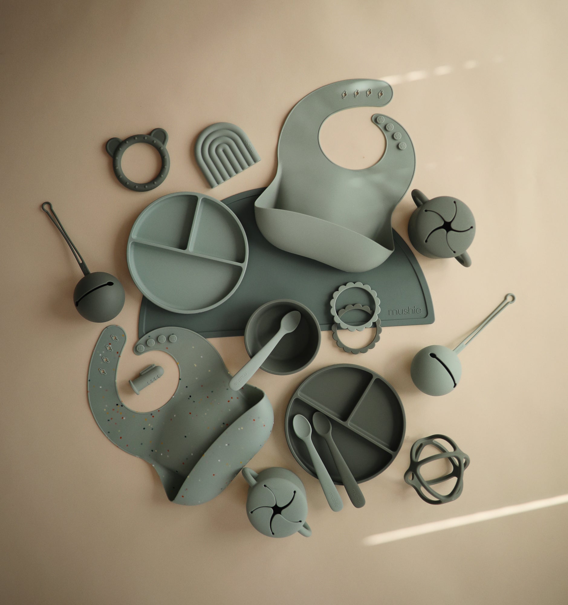 Ball Teether - Tenth & Pine - teether - Dove Gray