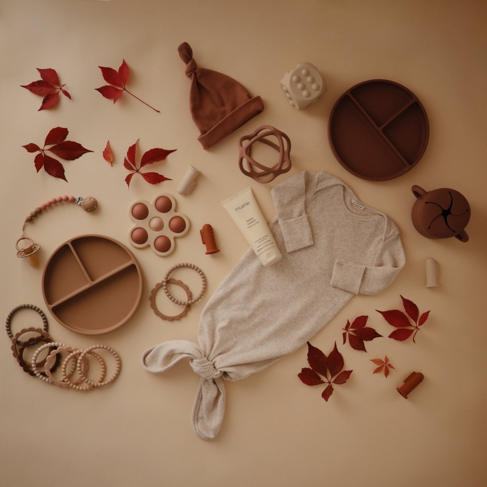 Ball Teether - Tenth & Pine - teether - Dove Gray