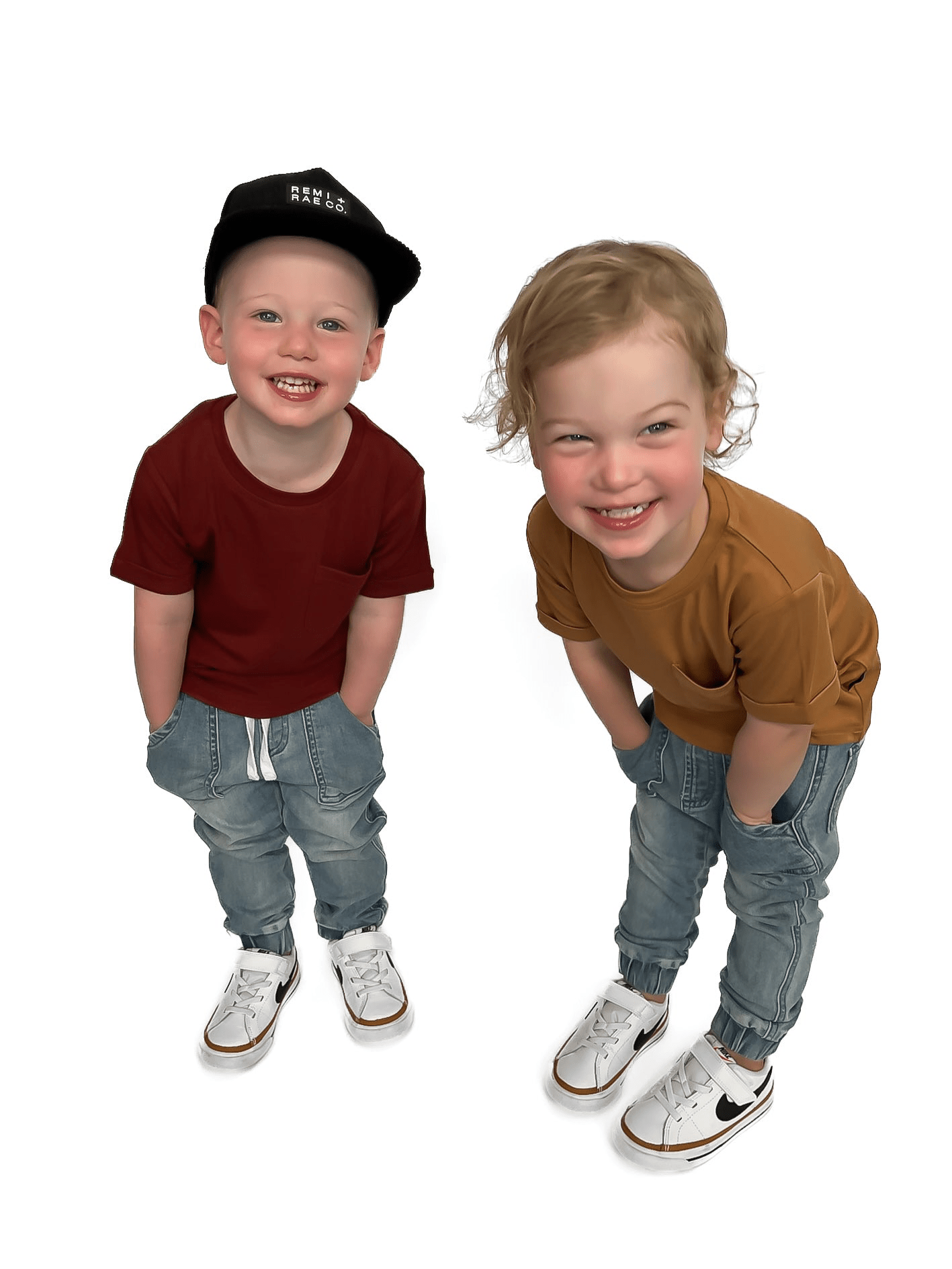 BAMBOO POCKET TEE - CARAMEL - Tenth & Pine - 3 - 6M