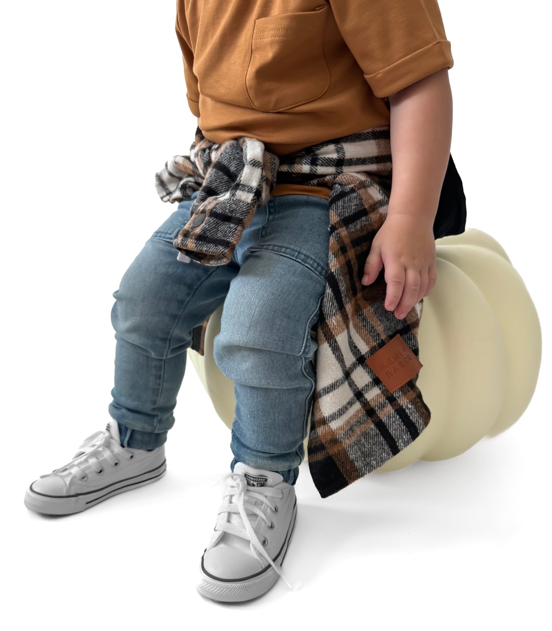 BAMBOO POCKET TEE - CARAMEL - Tenth & Pine - 3 - 6M