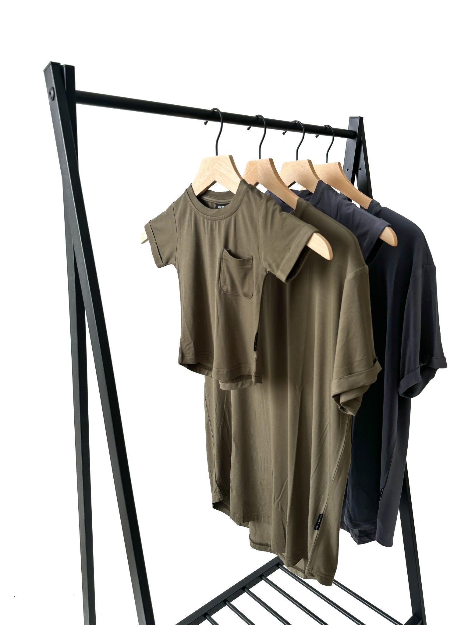 BAMBOO POCKET TEE - PINE - Tenth & Pine - 3 - 6M