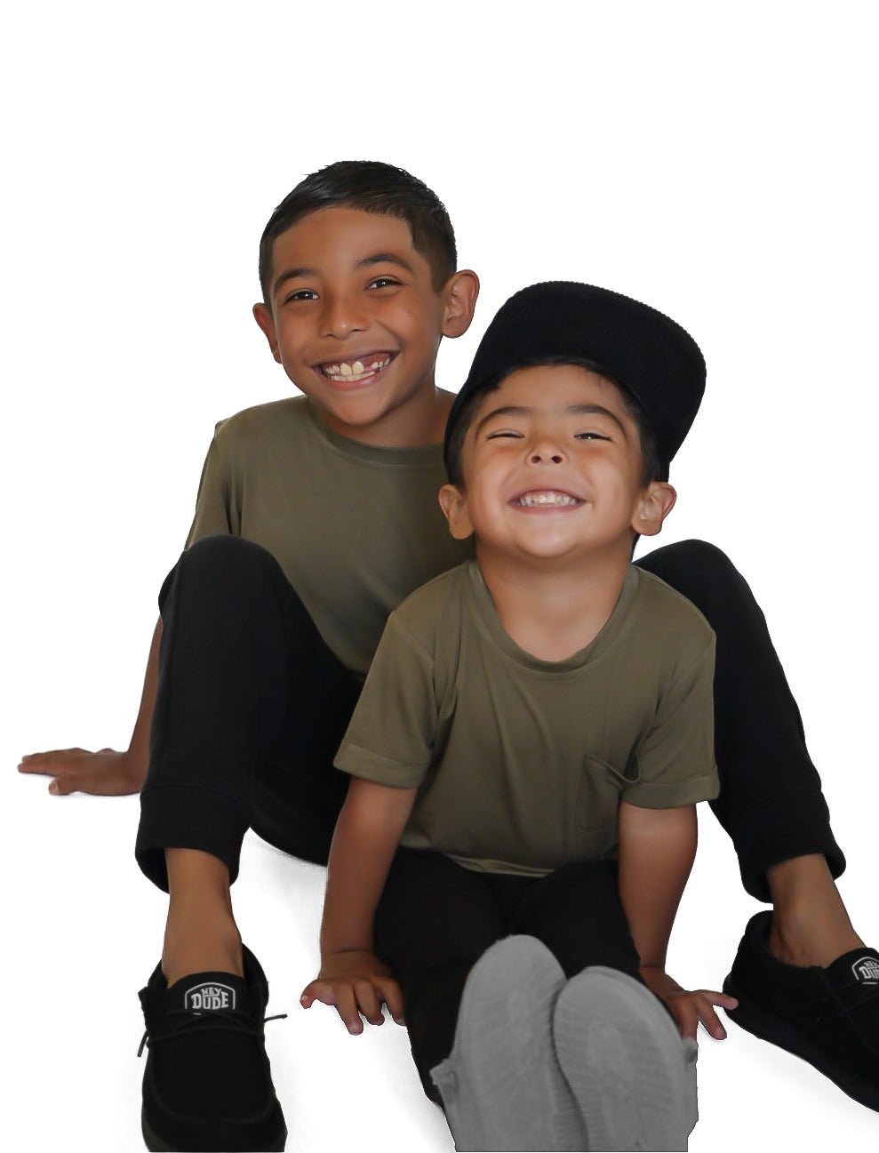 BAMBOO POCKET TEE - PINE - Tenth & Pine - 3 - 6M