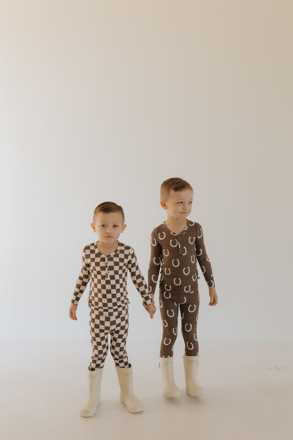 Bamboo Two Piece Pajamas | Giddy Up - Tenth & Pine - Pajamas - 2/3 Years