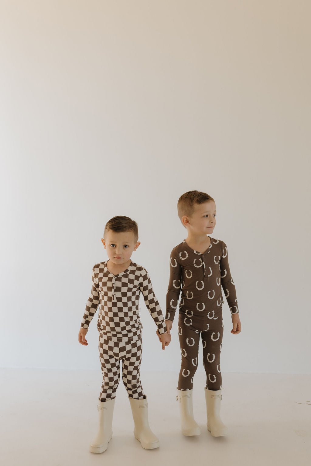 Bamboo Two Piece Pajamas | Giddy Up - Tenth & Pine - Pajamas - 2/3 Years