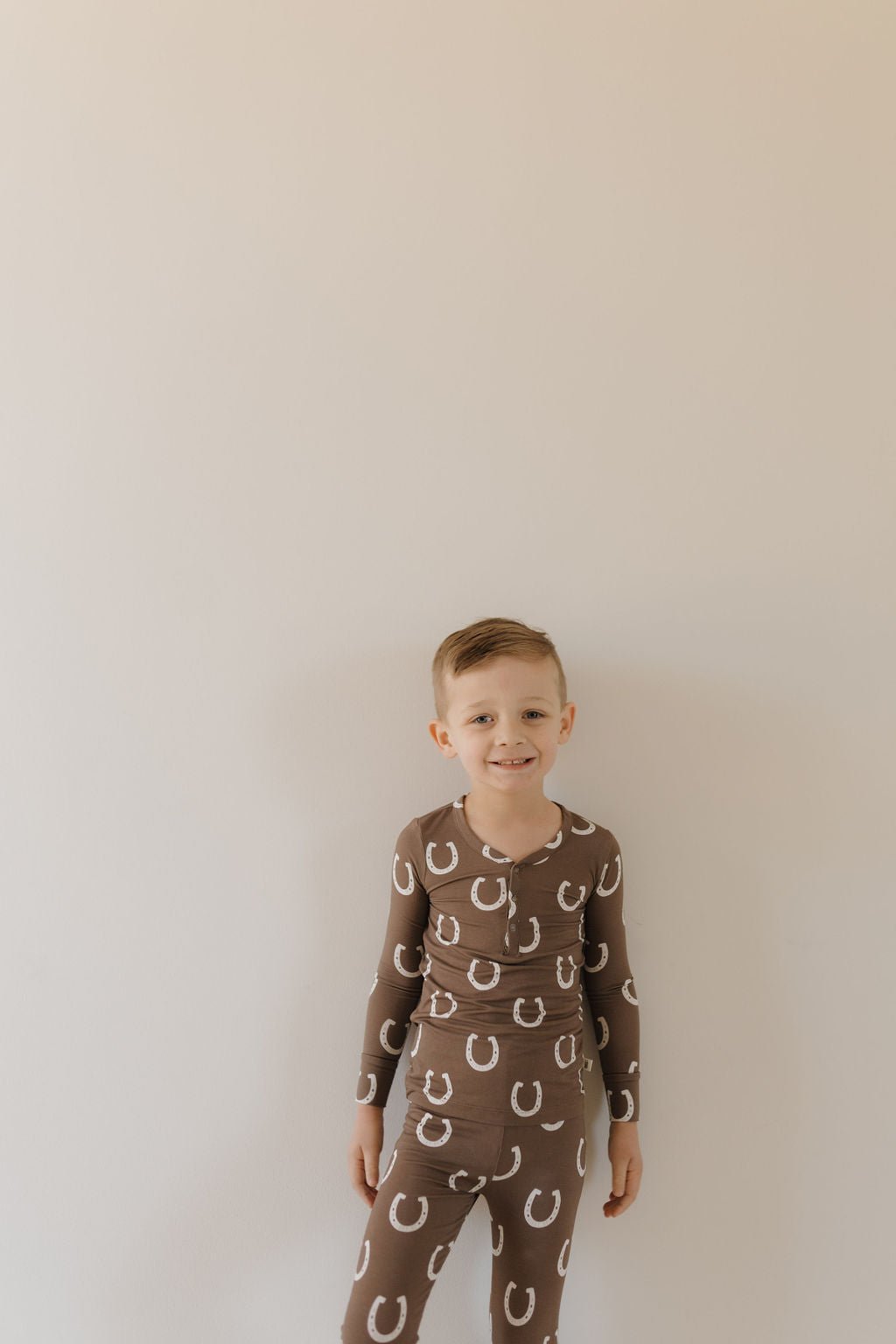 Bamboo Two Piece Pajamas | Giddy Up - Tenth & Pine - Pajamas - 2/3 Years