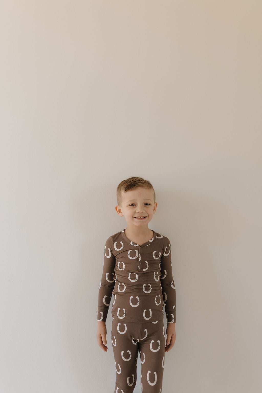 Bamboo Two Piece Pajamas | Giddy Up - Tenth & Pine - Pajamas - 2/3 Years