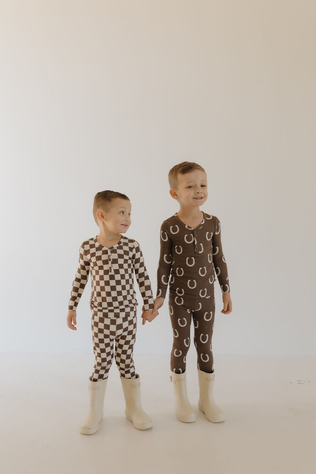 Bamboo Two Piece Pajamas | Giddy Up - Tenth & Pine - Pajamas - 2/3 Years