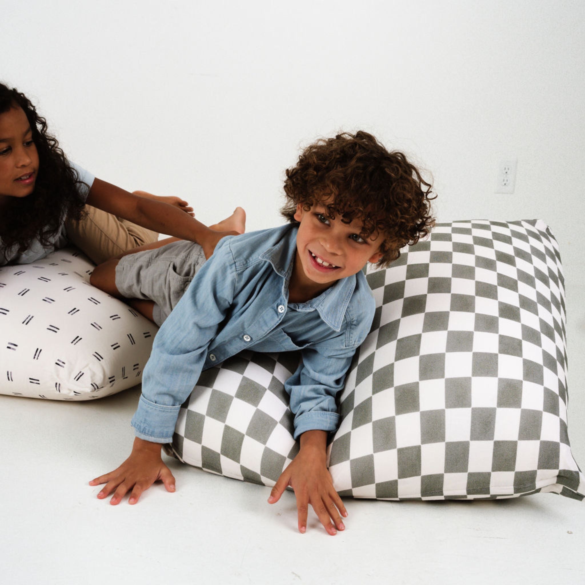Checker Pepper Bean Bag - Tenth & Pine - Bean Bag -