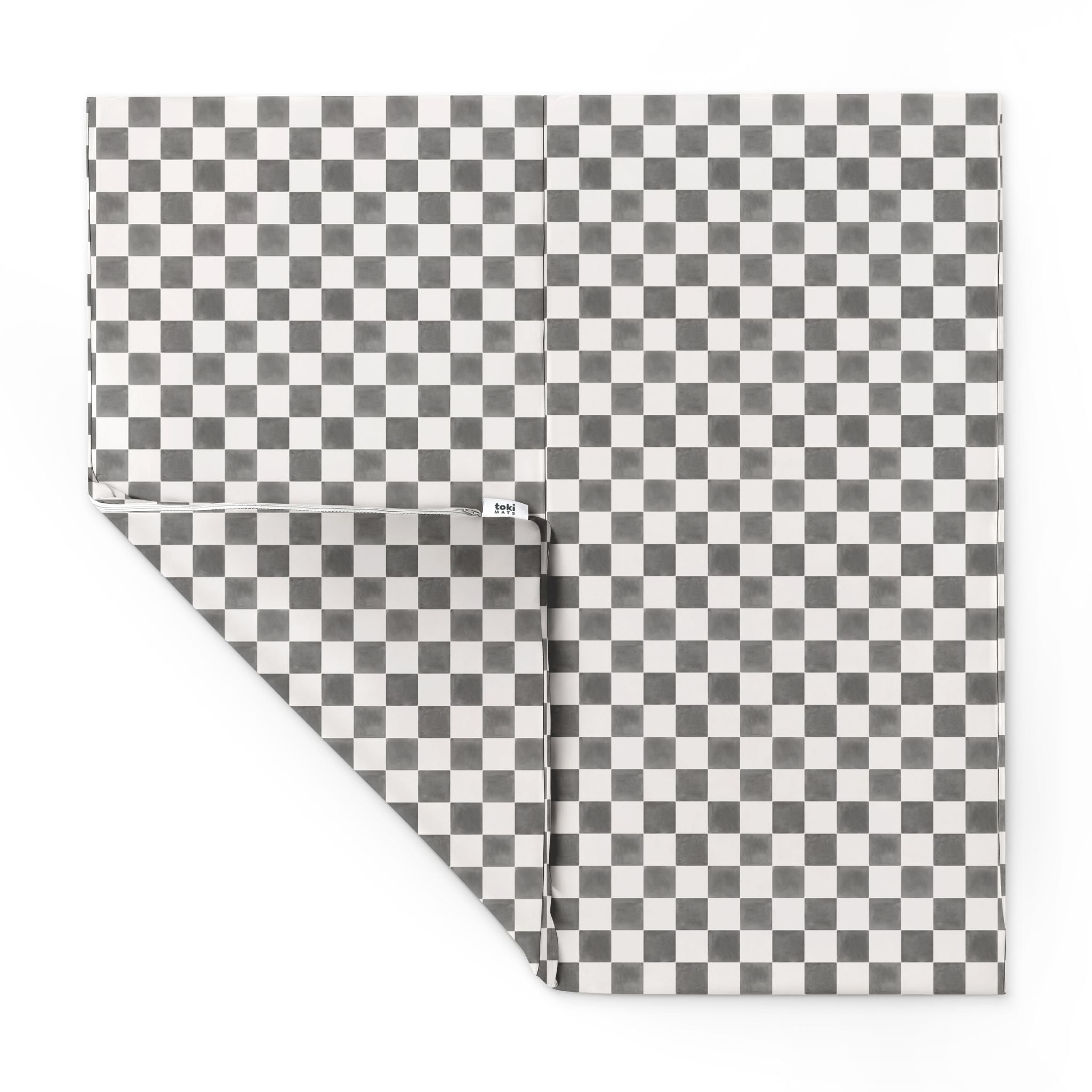 Checker Pepper Vegan Leather Mat - Tenth & Pine - Vegan Leather Padded Mat - Standard