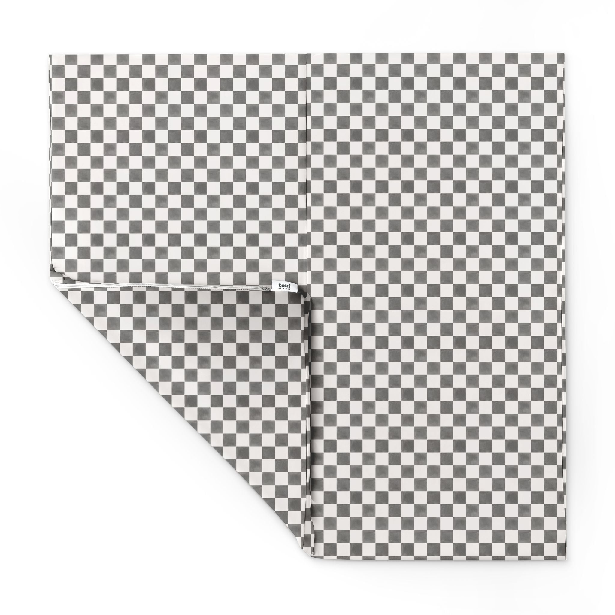 Checker Pepper Vegan Leather Mat - Tenth & Pine - Vegan Leather Padded Mat - Mega