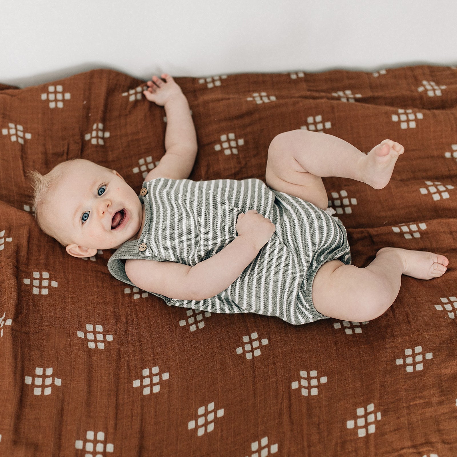 Chestnut Textiles Muslin Swaddle Blanket - Tenth & Pine -