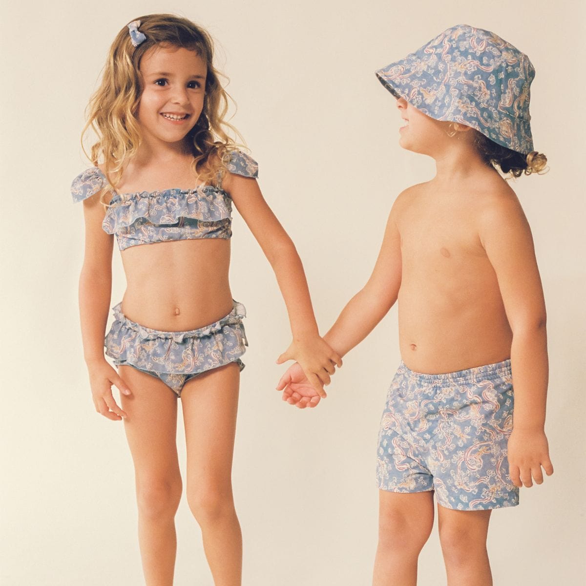 Cupid Mini Bucket Hat - Tenth & Pine - Mini Hats - 0M - 12M - Cupid - Montce
