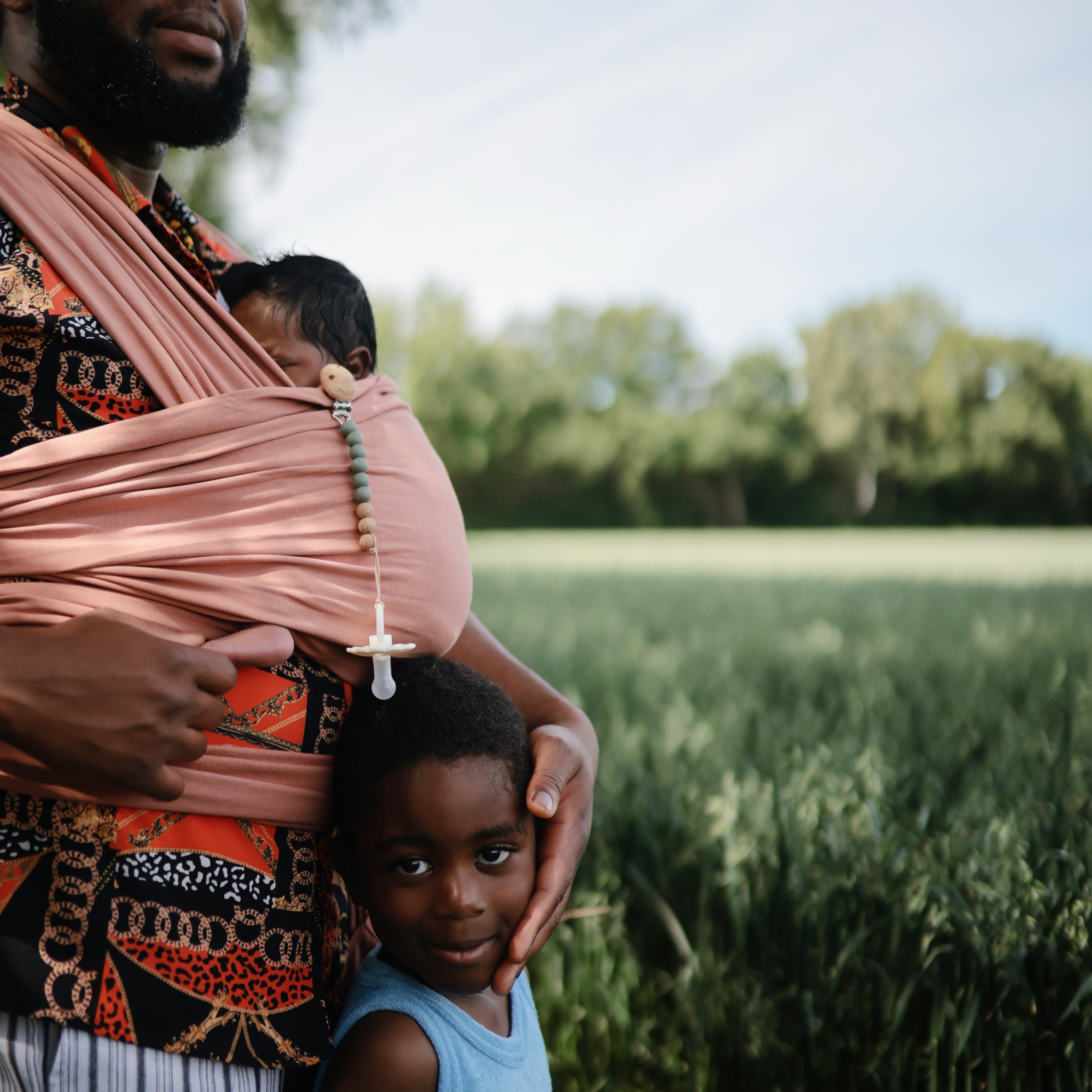 Silicone Pacifier Clip | Eva - Tenth & Pine - Pacifier Clip - Black