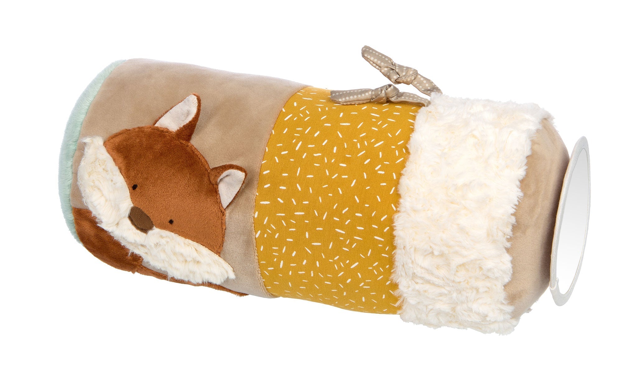 Fox Activity Roll with Rattle - Tenth & Pine - Activity Toys -