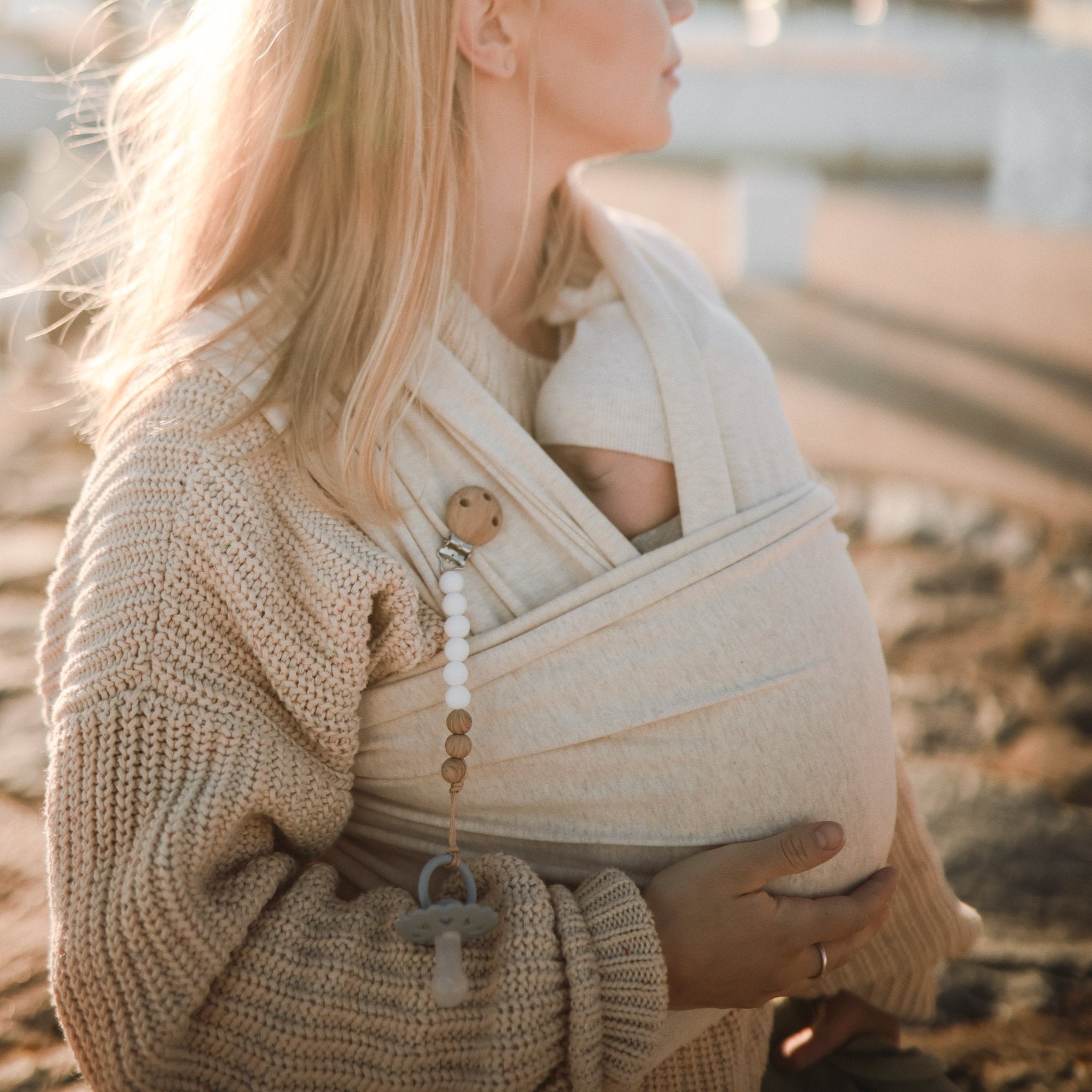 FRIGG Andersen Fairytale Natural Rubber Pacifier 2 - Pack - Tenth & Pine - FRIGG PACIFIERS - 6 - 18 months - Twilight Mauve/Primrose