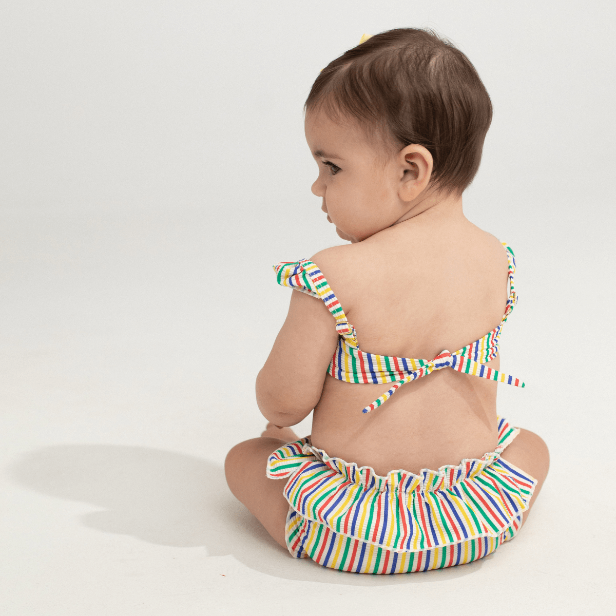 Fun Stripe Mini Cabana Bikini Set - Tenth & Pine - Mini Swimwear - 0 - 6 Months - Fun Stripe - Montce