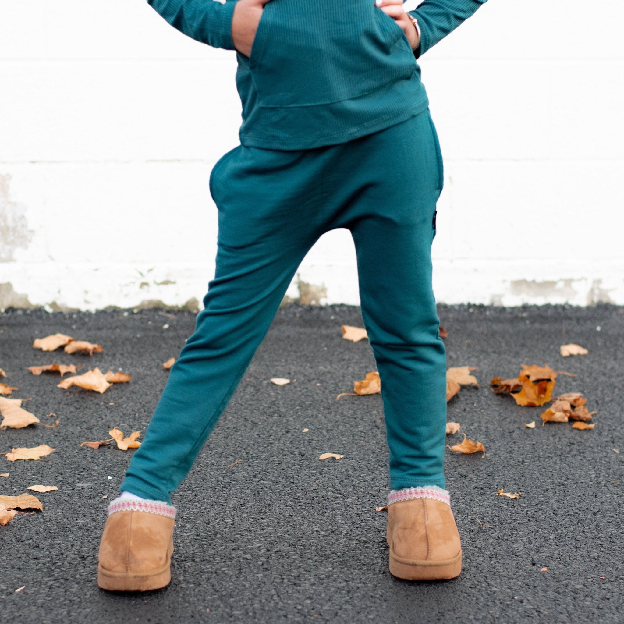 HAREM PANTS - Peacock - Tenth & Pine - harem pants - 0/6m