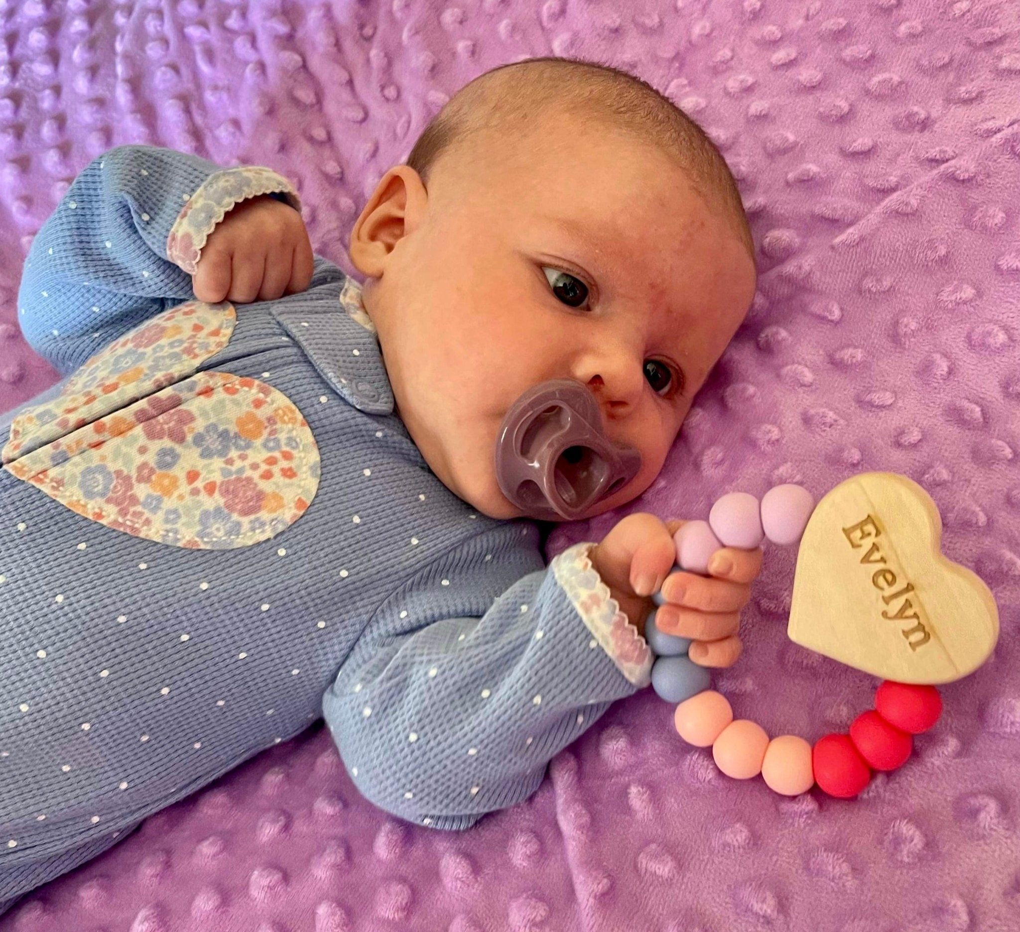 Heart Charm Teether - Tenth & Pine - Pacifiers & Teethers - Bannor