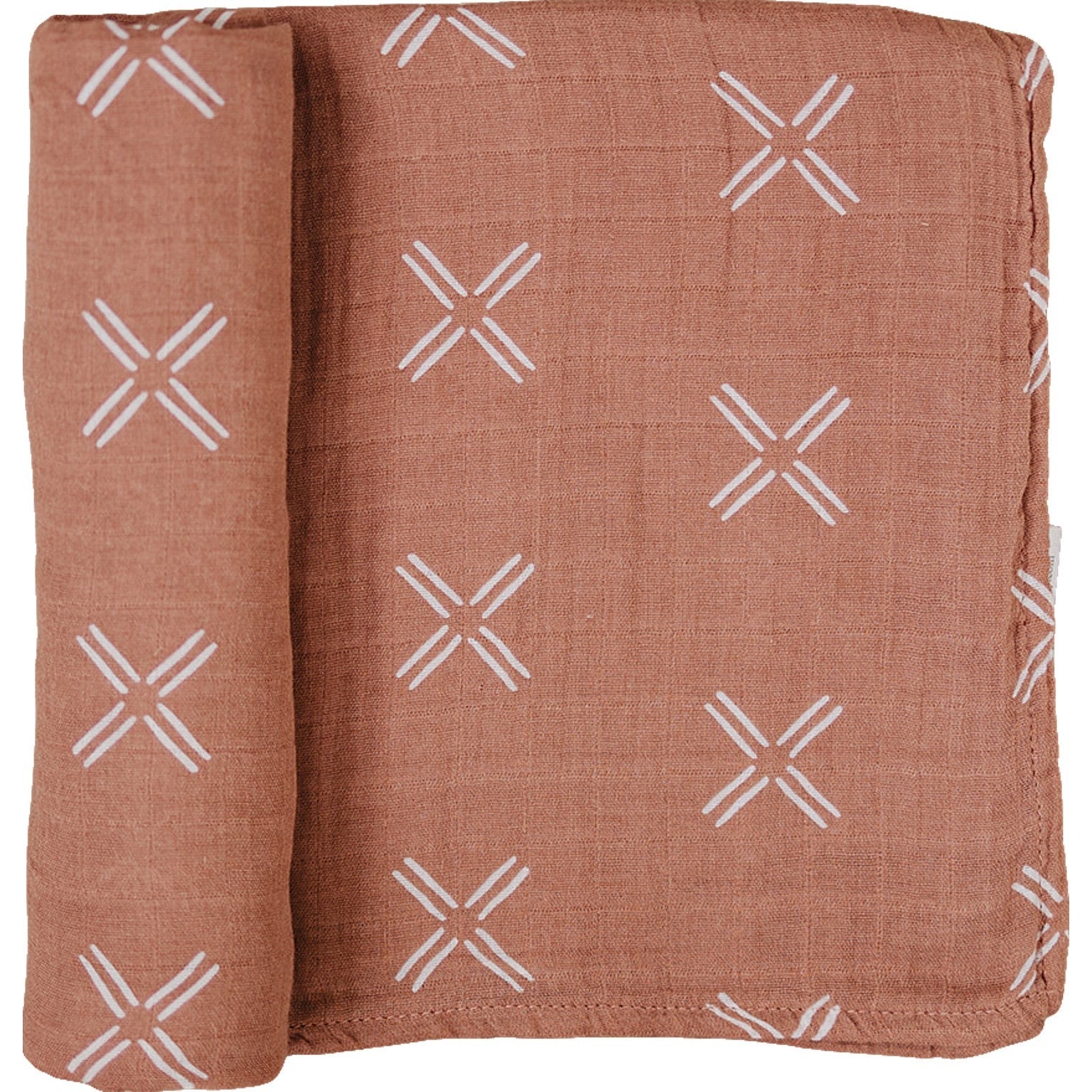 Just Peachy Muslin Swaddle Blanket - Tenth & Pine -