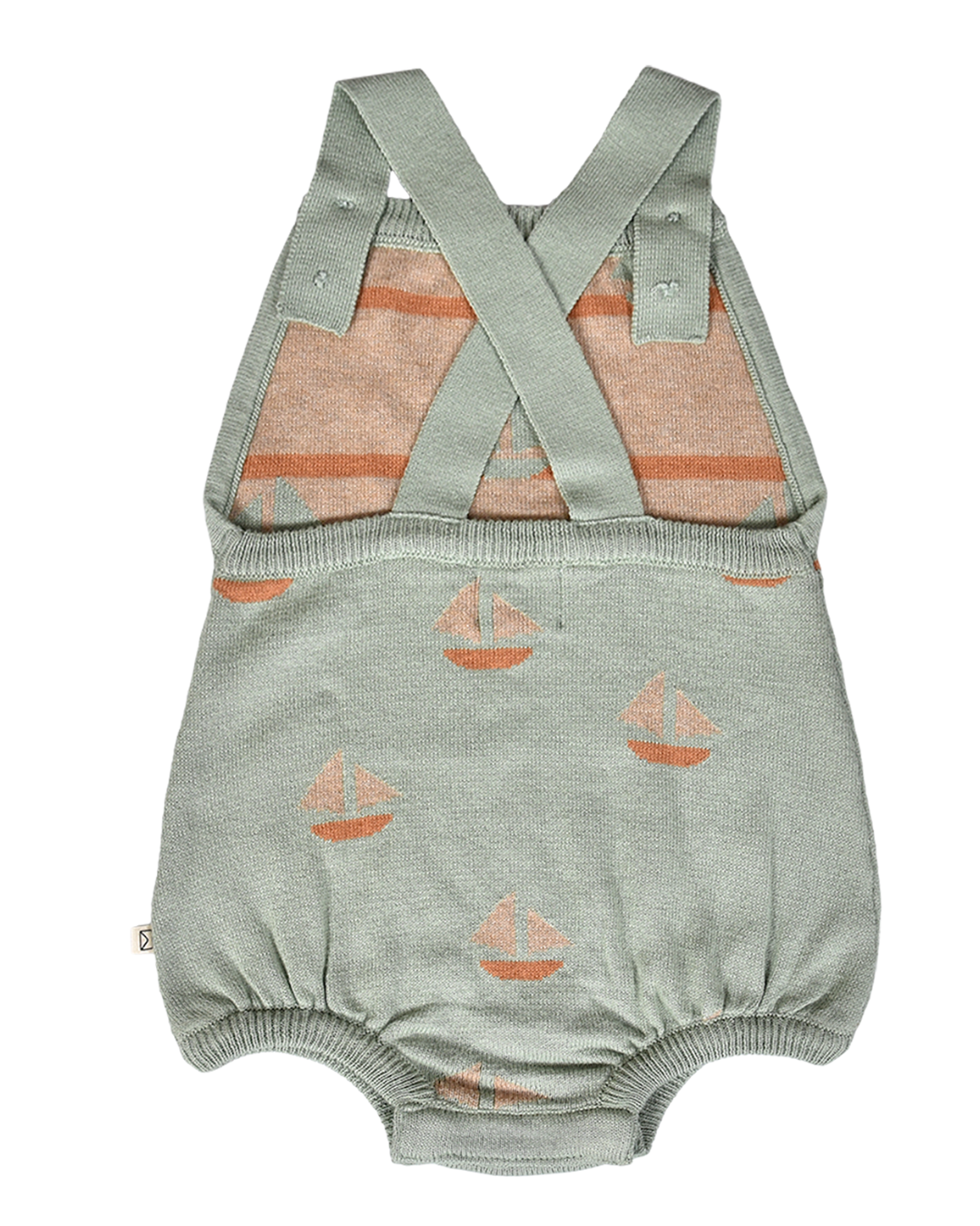 Frankie Romper Seafoam