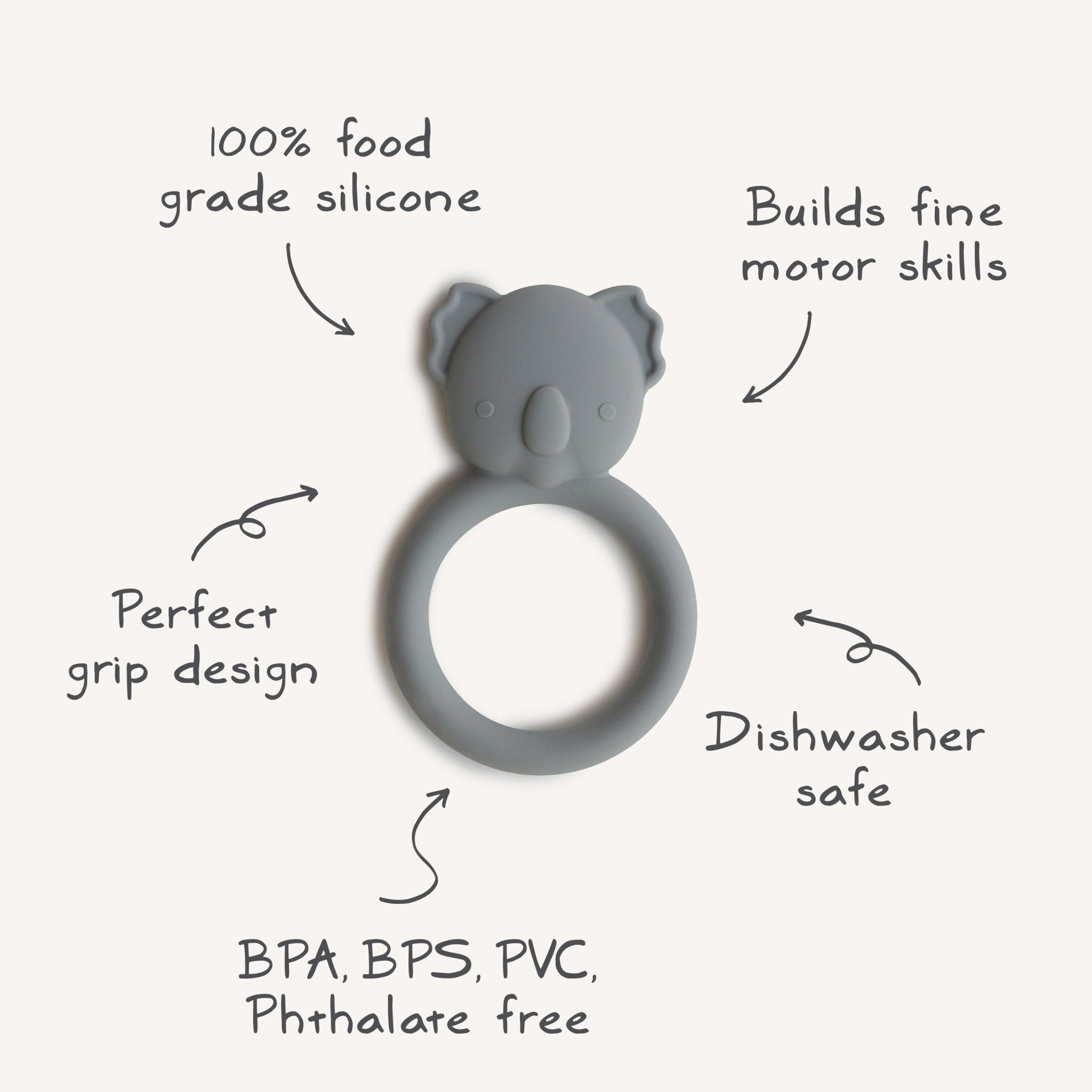Koala Teether - Tenth & Pine - teether -