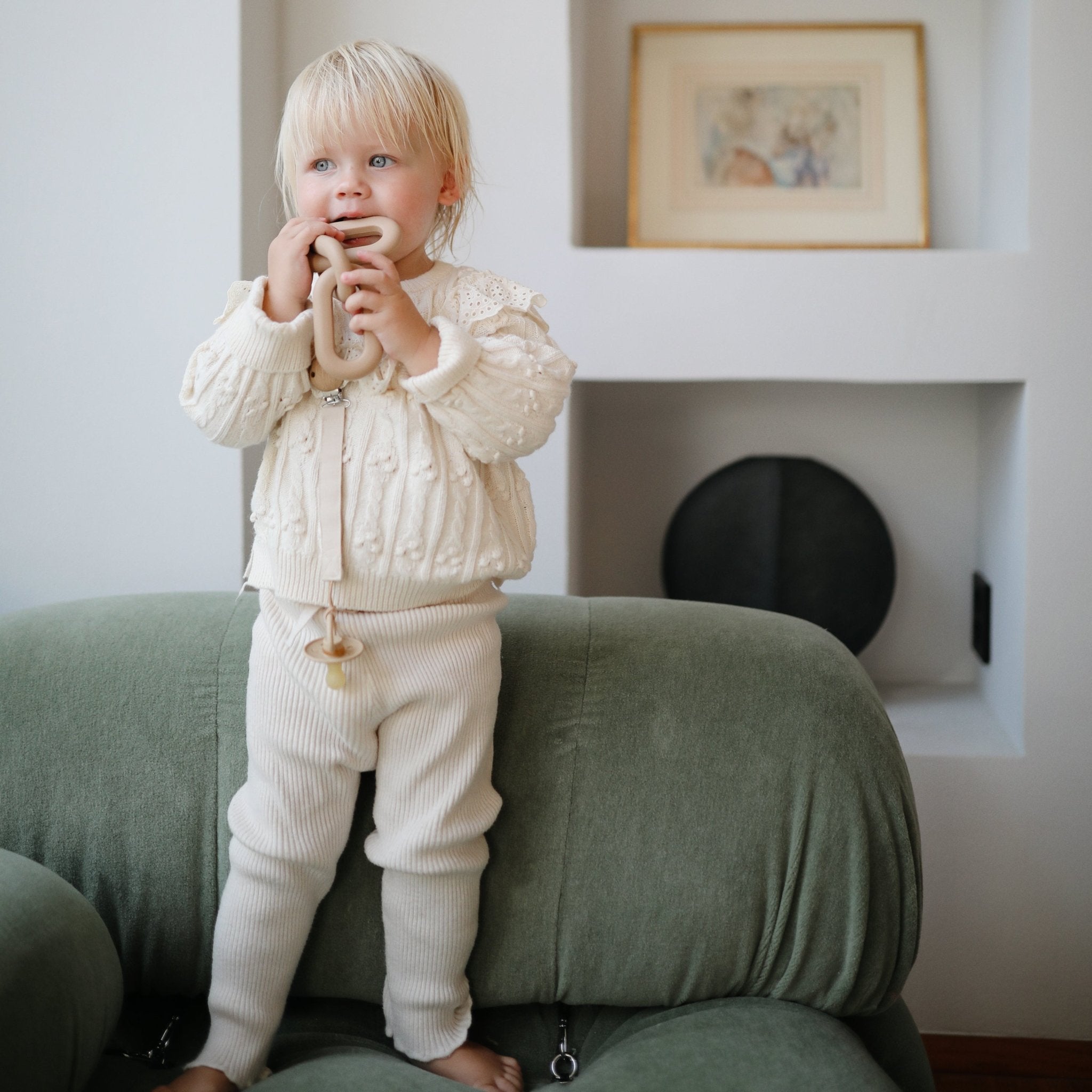 Links Teether - Tenth & Pine - teether - Dried Thyme