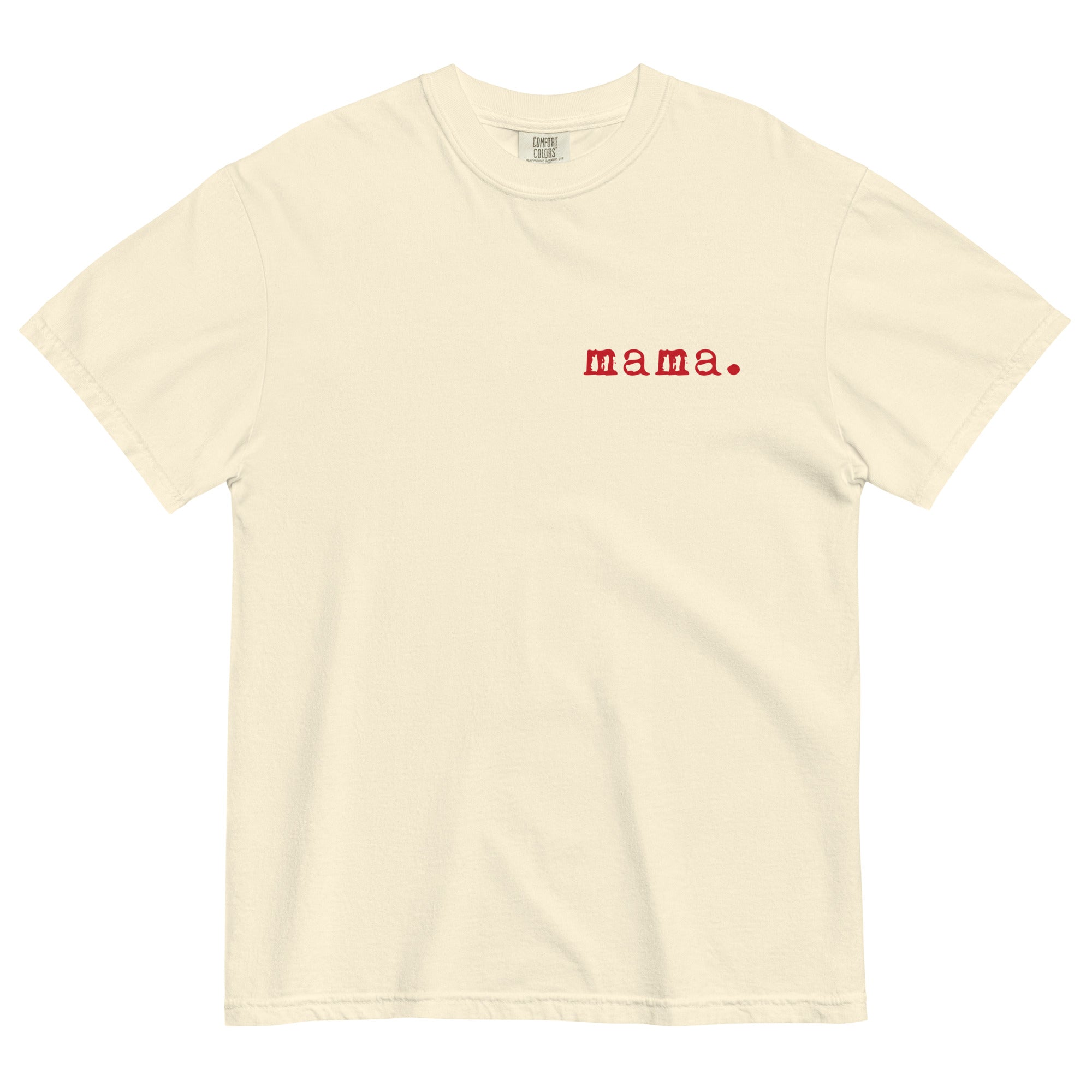 Mama T-shirt | Adult Short Sleeve Tee - Tenth & Pine - Adult Tshirt - S - Ivory
