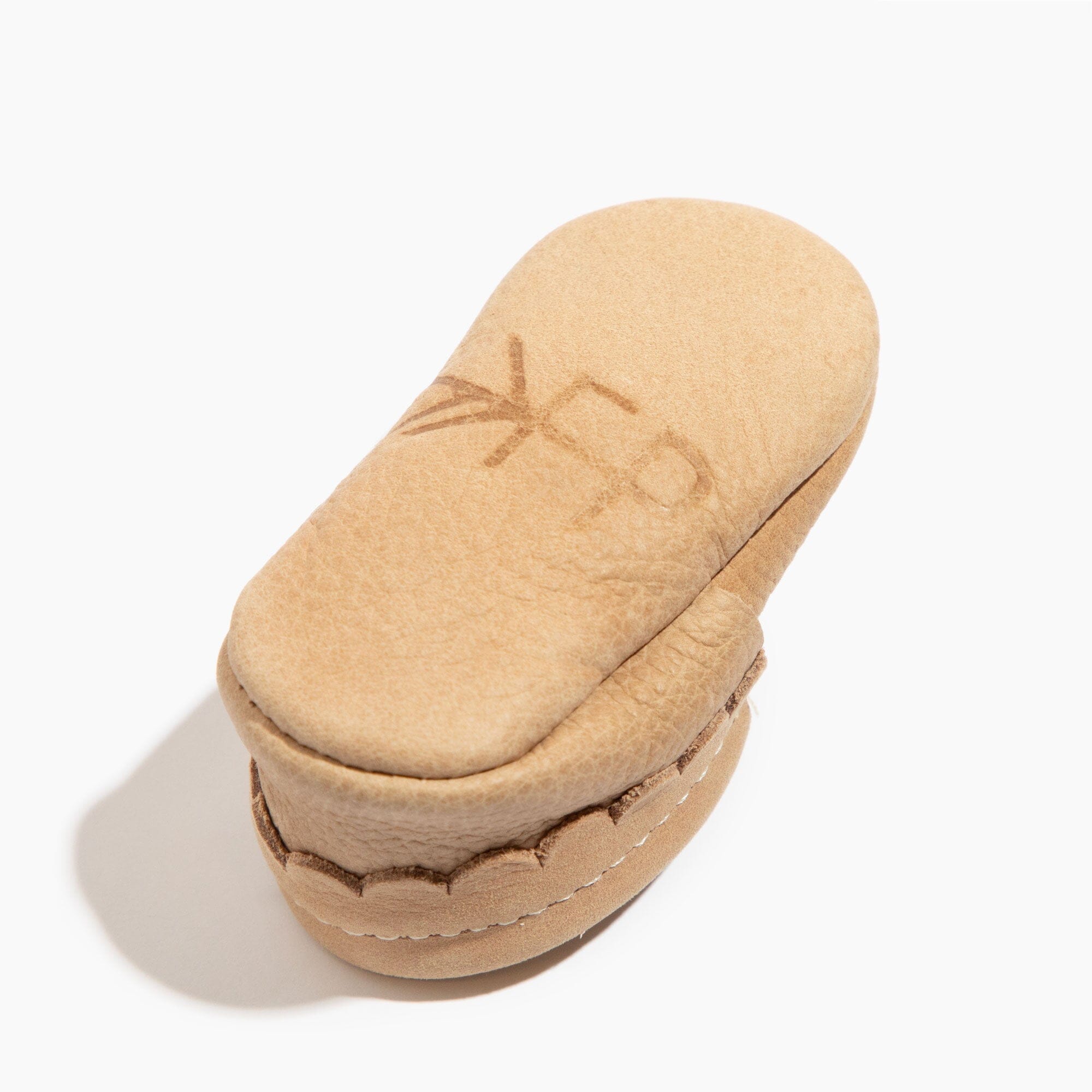 Newborn Weathered Brown Mary Jane Baby Shoe - Tenth & Pine - Mary Jane - Soft Sole - Newborn