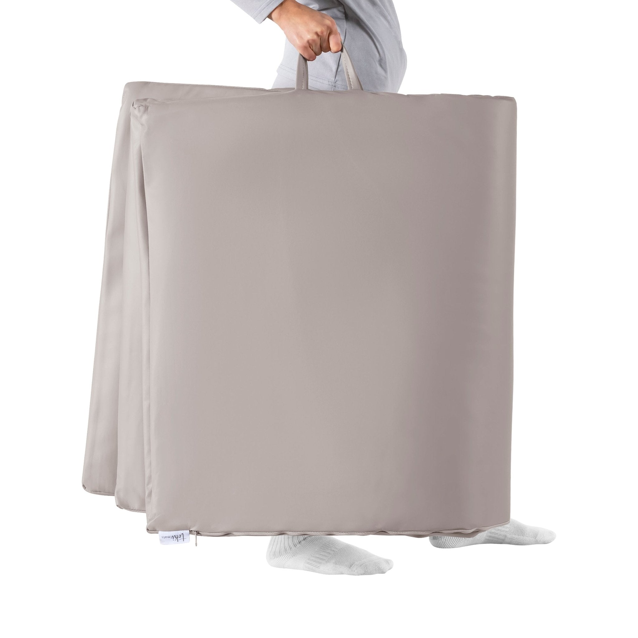 Pebble Vegan Leather Mat - Tenth & Pine - Vegan Leather Padded Mat - Mega