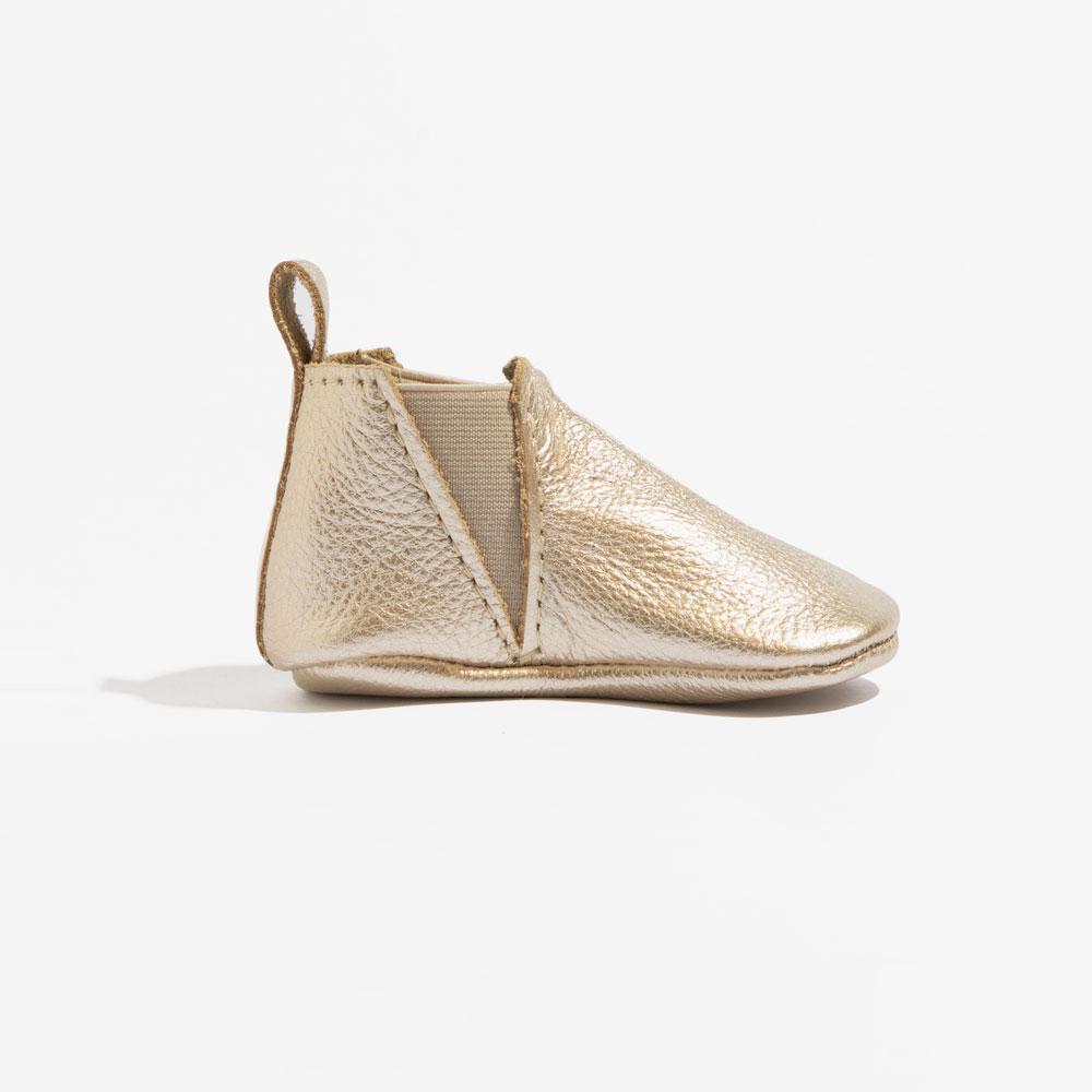 Platinum Chelsea Boot Baby Shoe - Tenth & Pine - Chelsea Boot - Soft Sole - 1