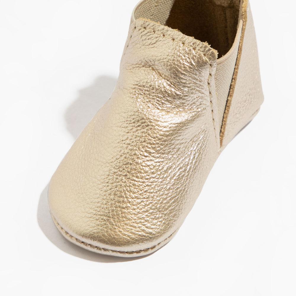 Platinum Chelsea Boot Baby Shoe - Tenth & Pine - Chelsea Boot - Soft Sole - 1