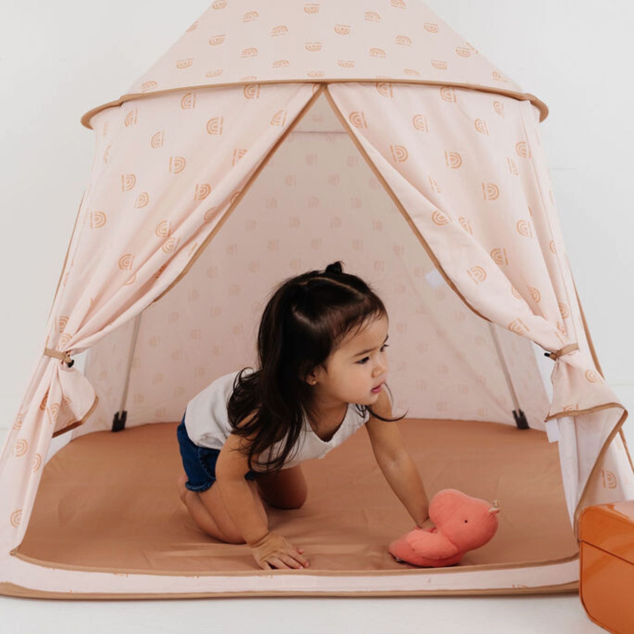 Rainbow Peach Play Tent - Tenth & Pine - Play Tent -