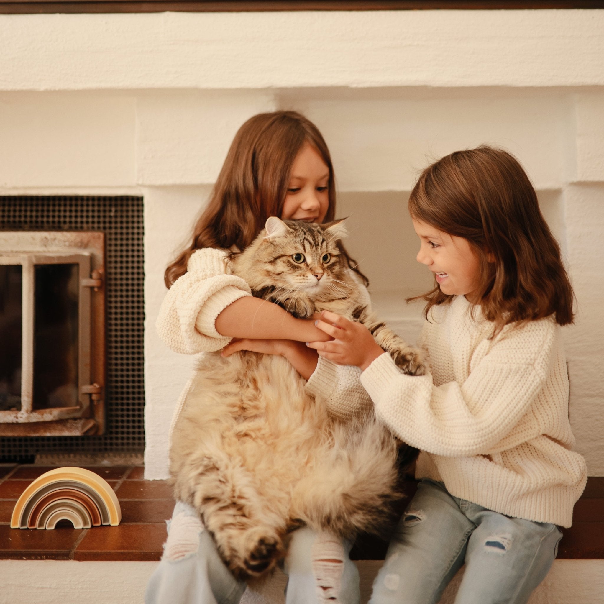 Rainbow Stacker Toy - Tenth & Pine - toys - Sol