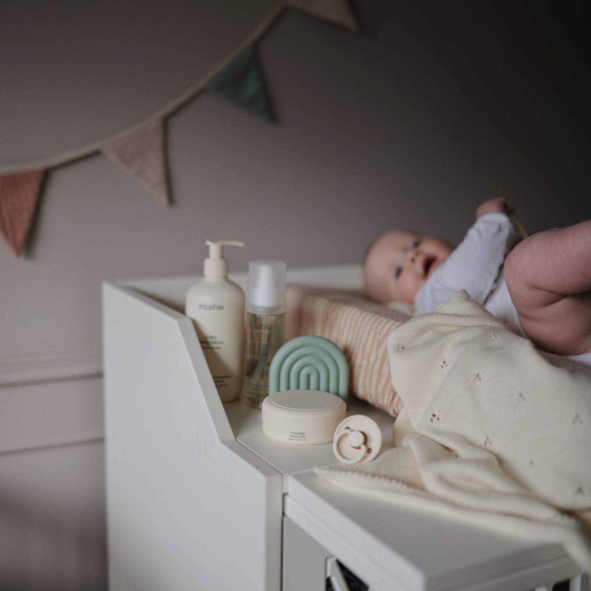 Rainbow Teether - Tenth & Pine - teether - Mauve